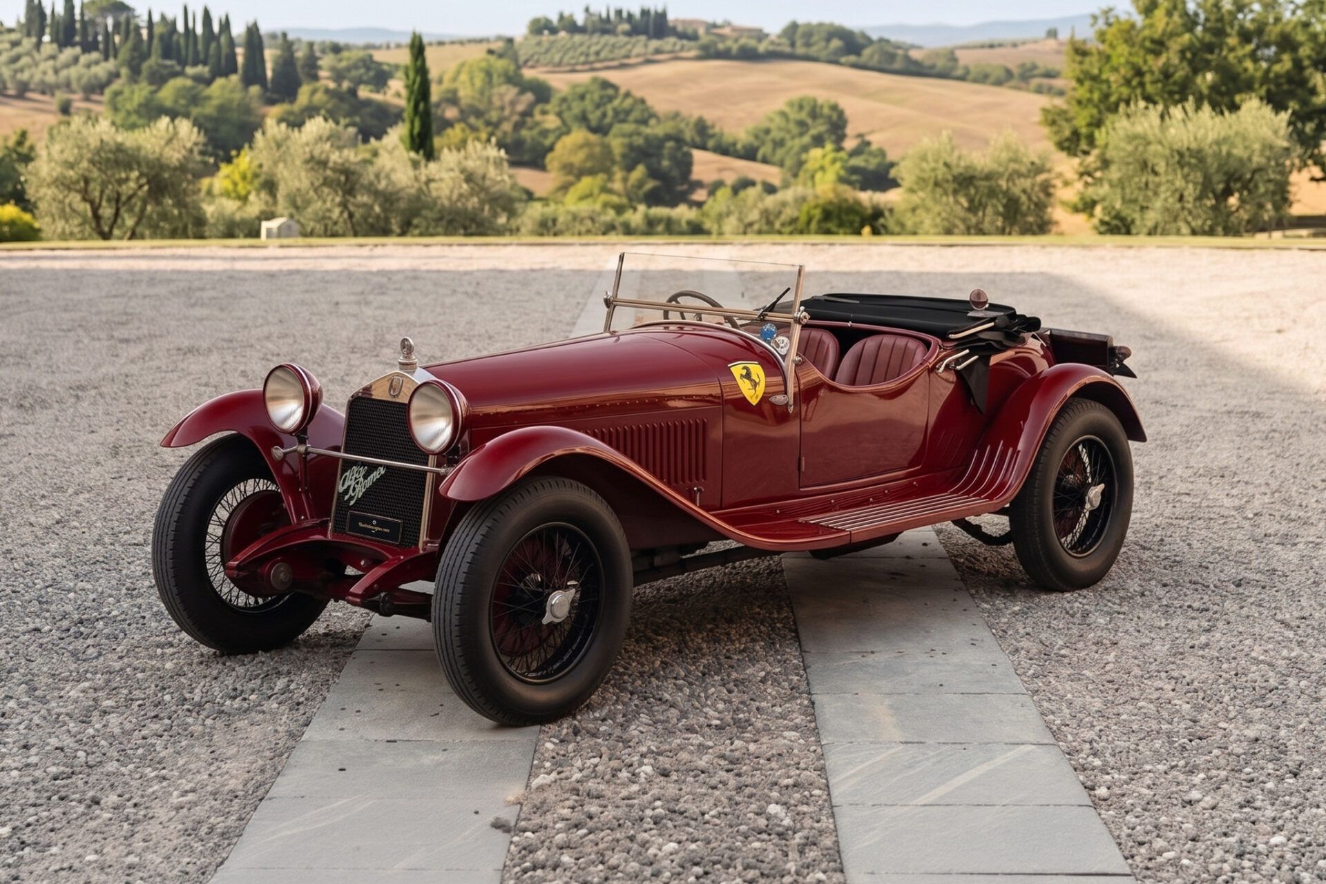 1930 ALFA ROMEO 6C 1500 SS, foto 1