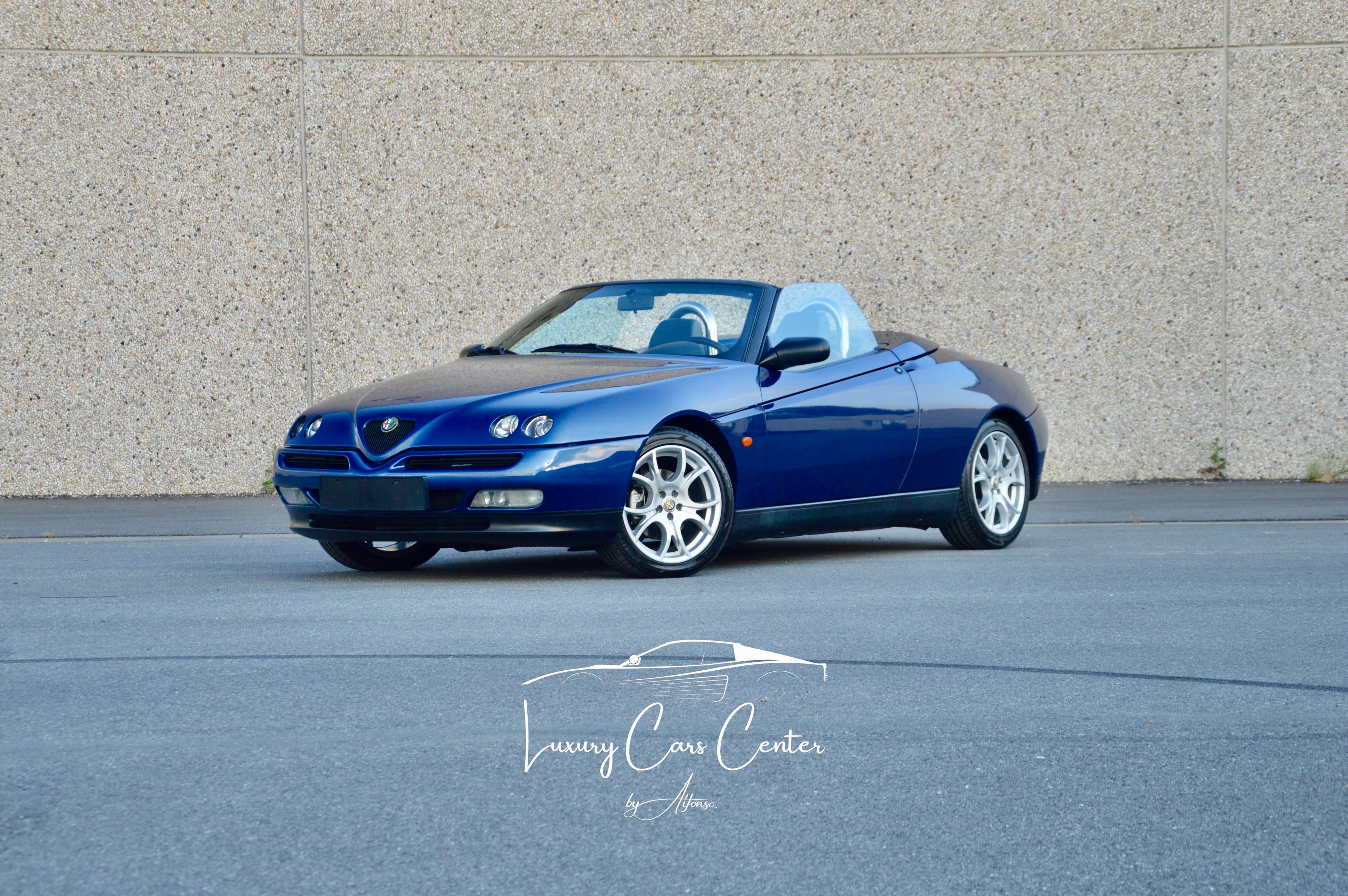 1996 Alfa Romeo Spider 916 3.0 V6 "Busso" Bleu Atollo, foto 1