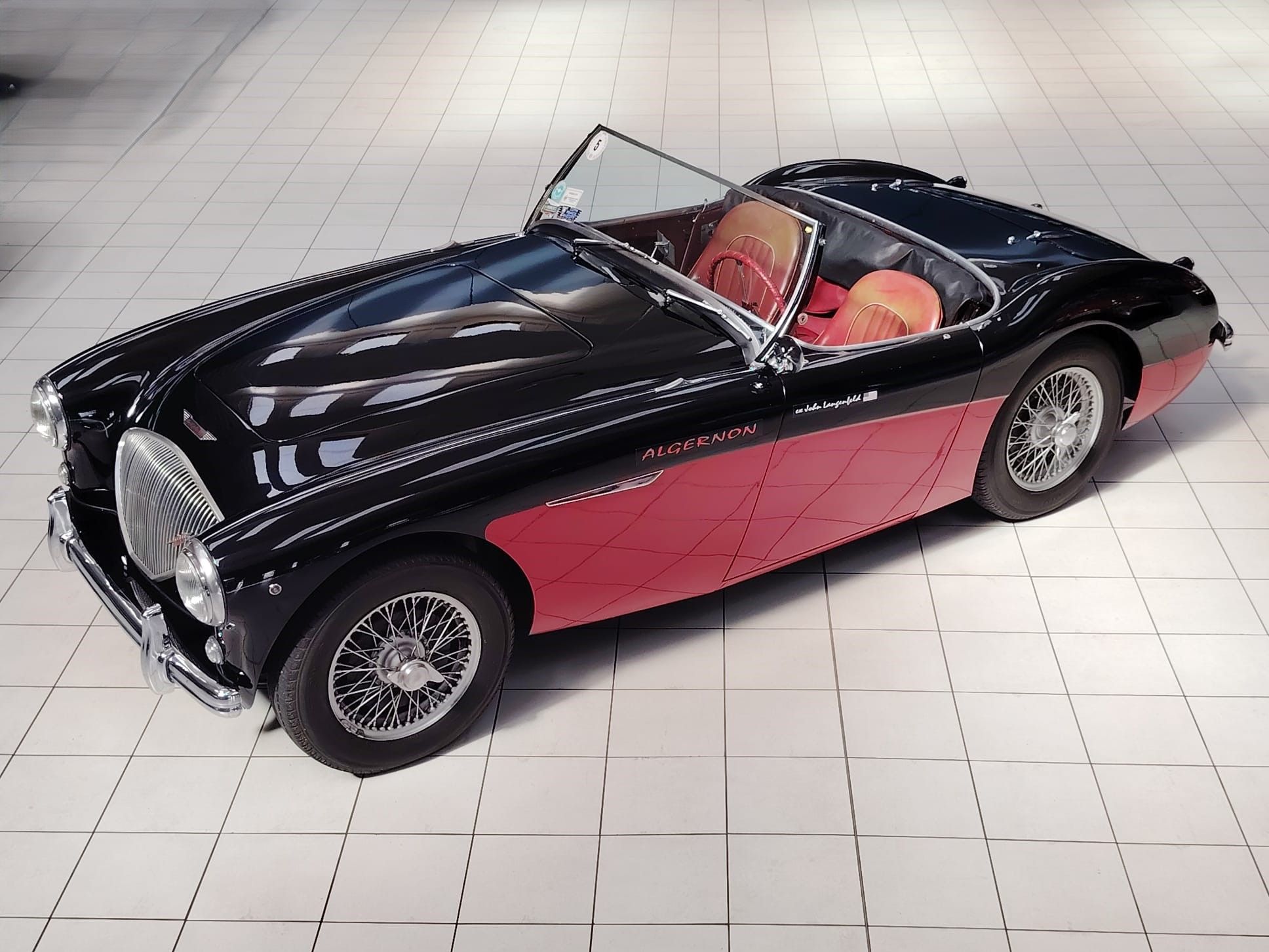 AUSTIN HEALEY 100-4 BN2 1956 1000 miglia eligible, foto 4