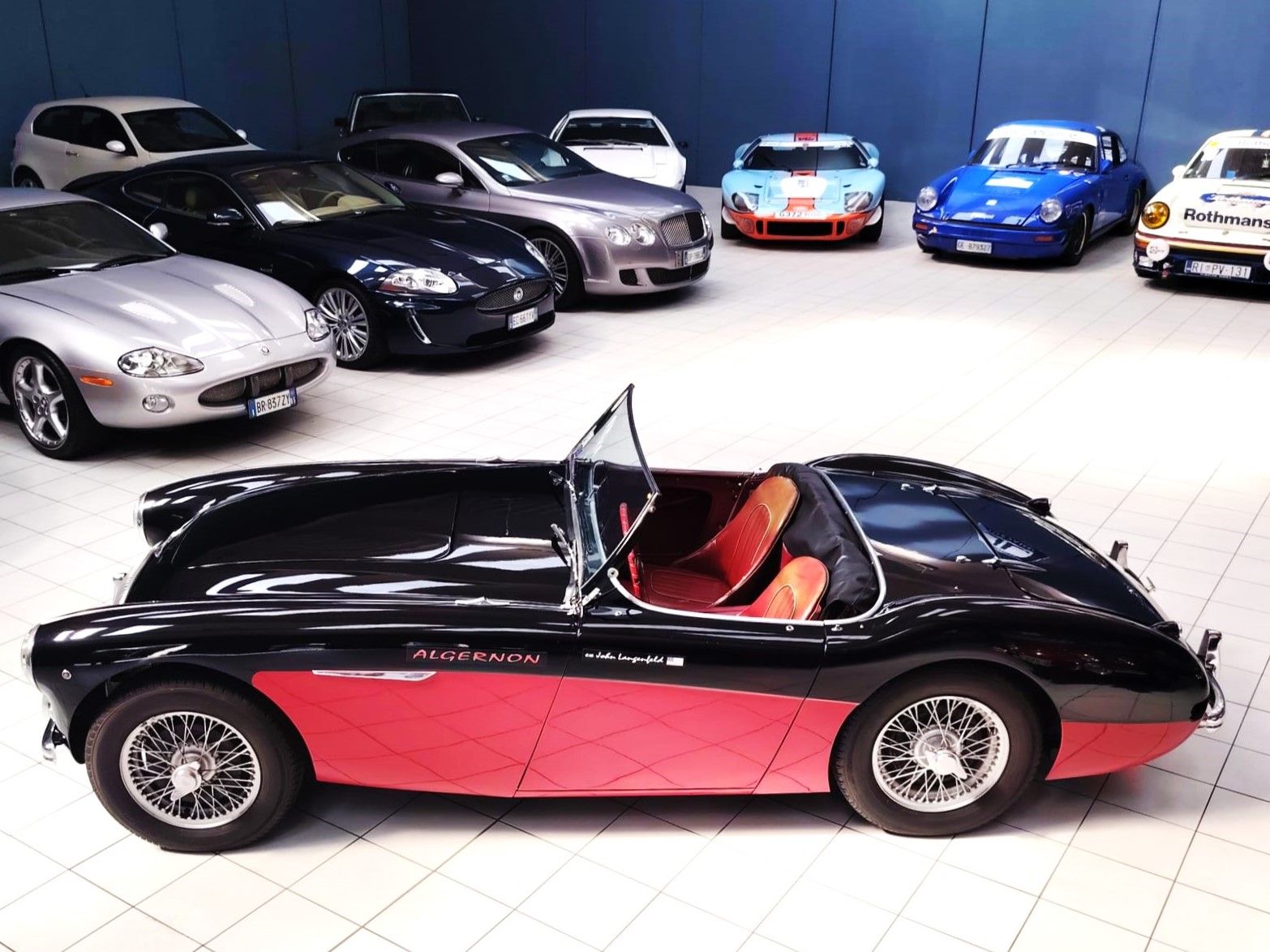 AUSTIN HEALEY 100-4 BN2 1956 1000 miglia eligible, foto 5