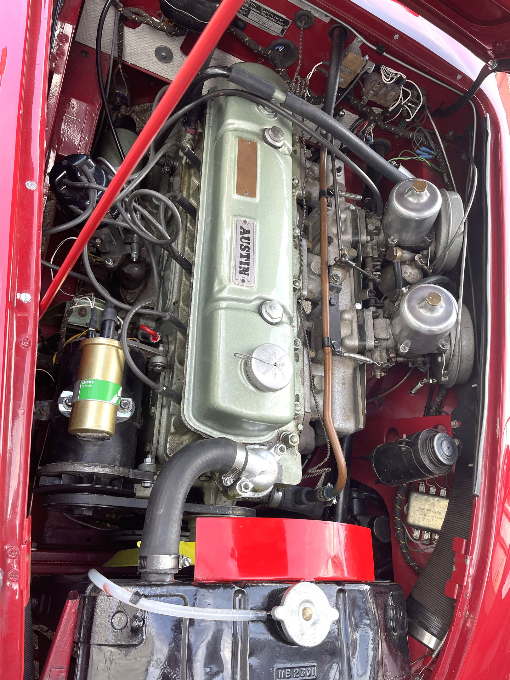 Austin-Healey 100-6 3000 engine + OD., foto 8