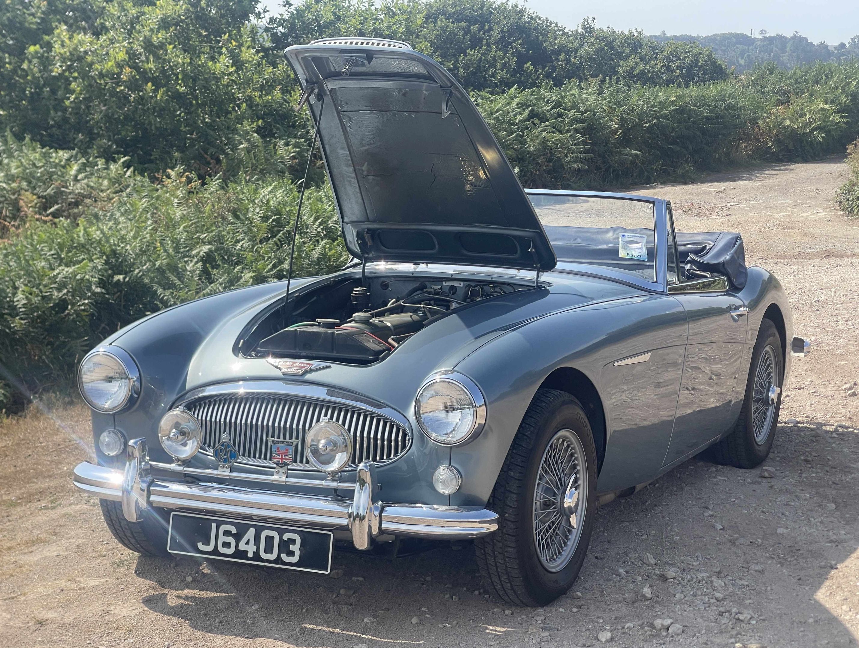 1964 Austin-Healey 3000 Mark 3 BJ8 Convertible, foto 4