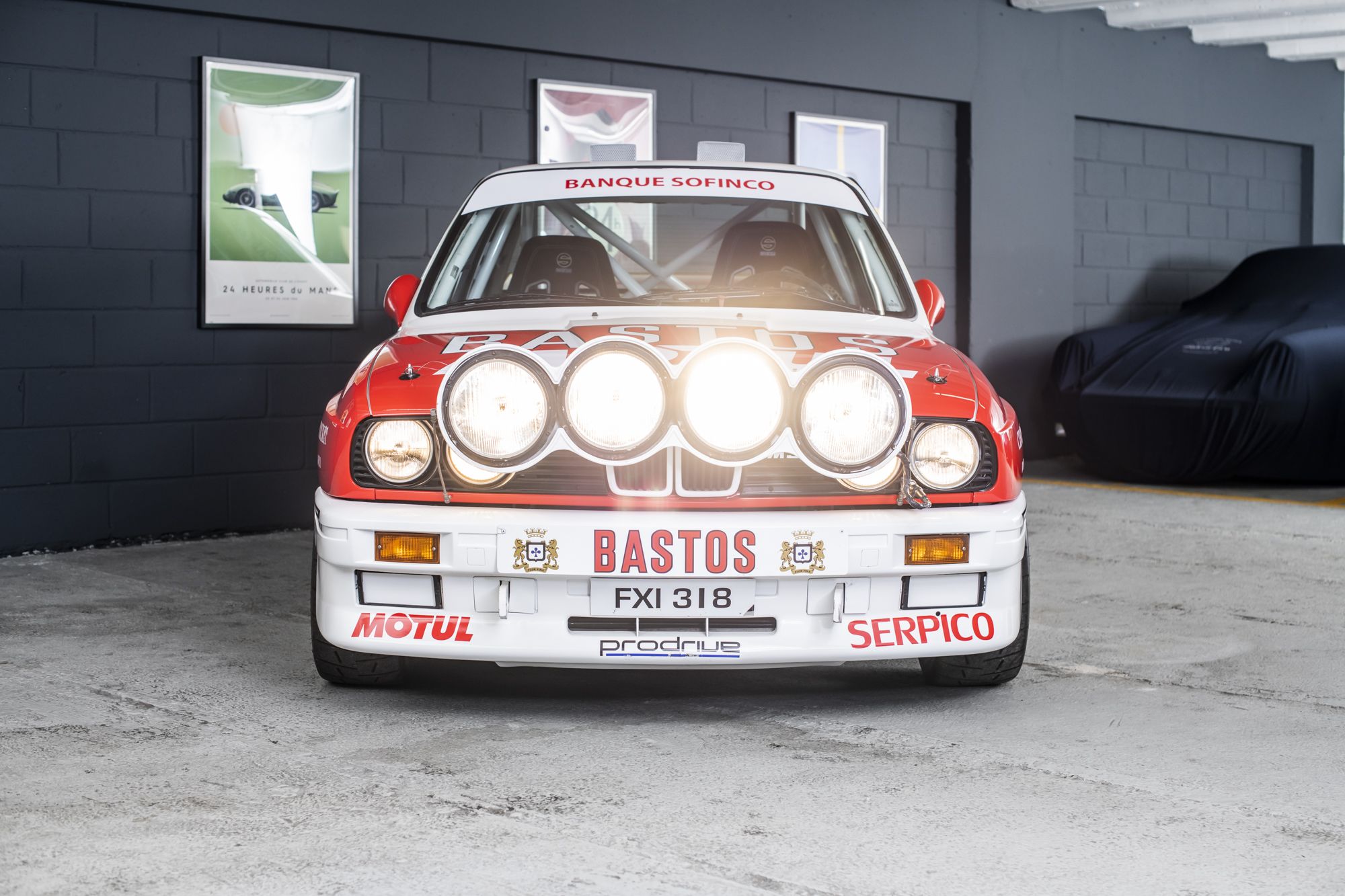 1988 BMW M3 RALLYE PRODRIVE ex tour De Corse, foto 1