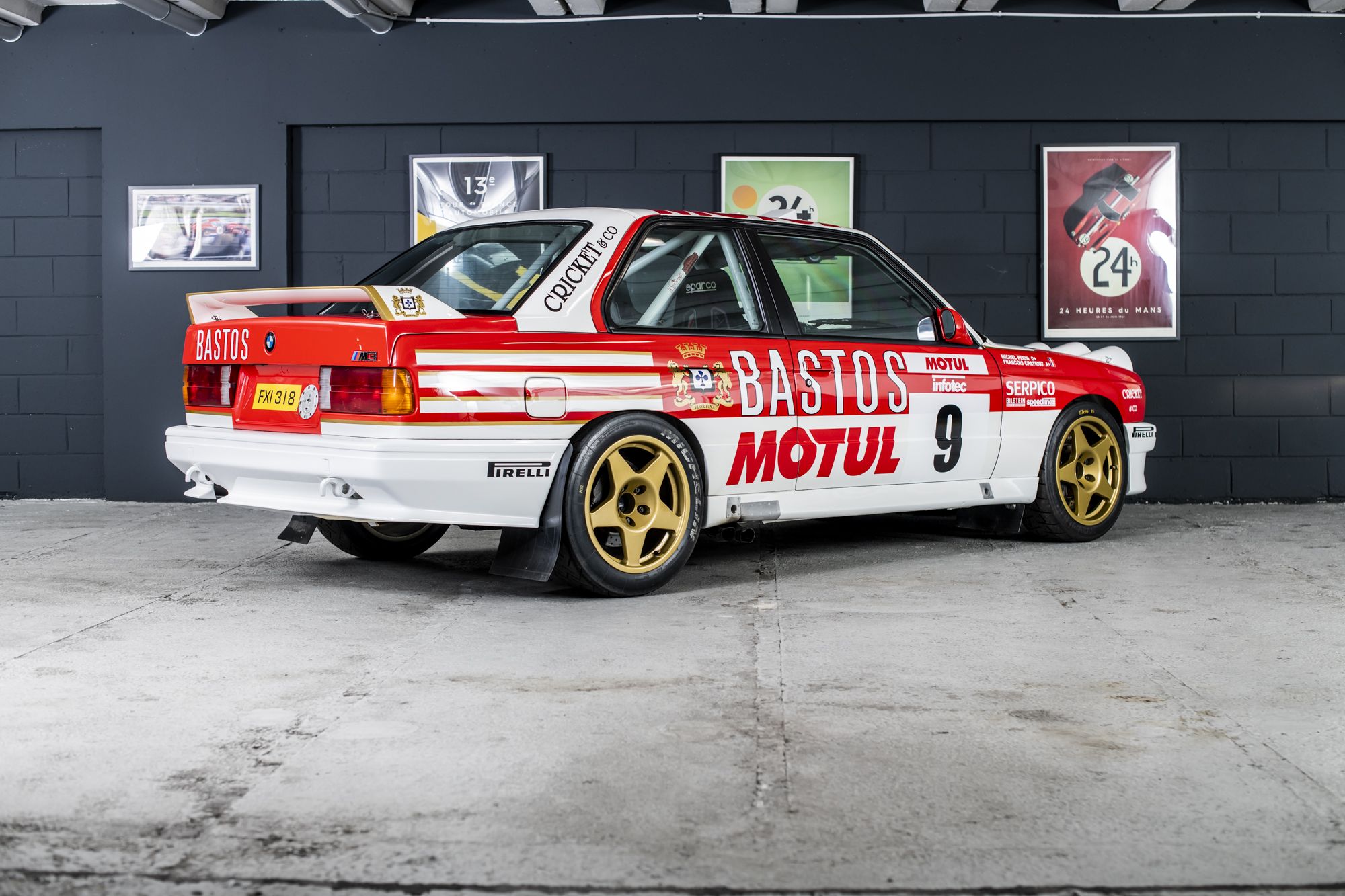 1988 BMW M3 RALLYE PRODRIVE ex tour De Corse, foto 4