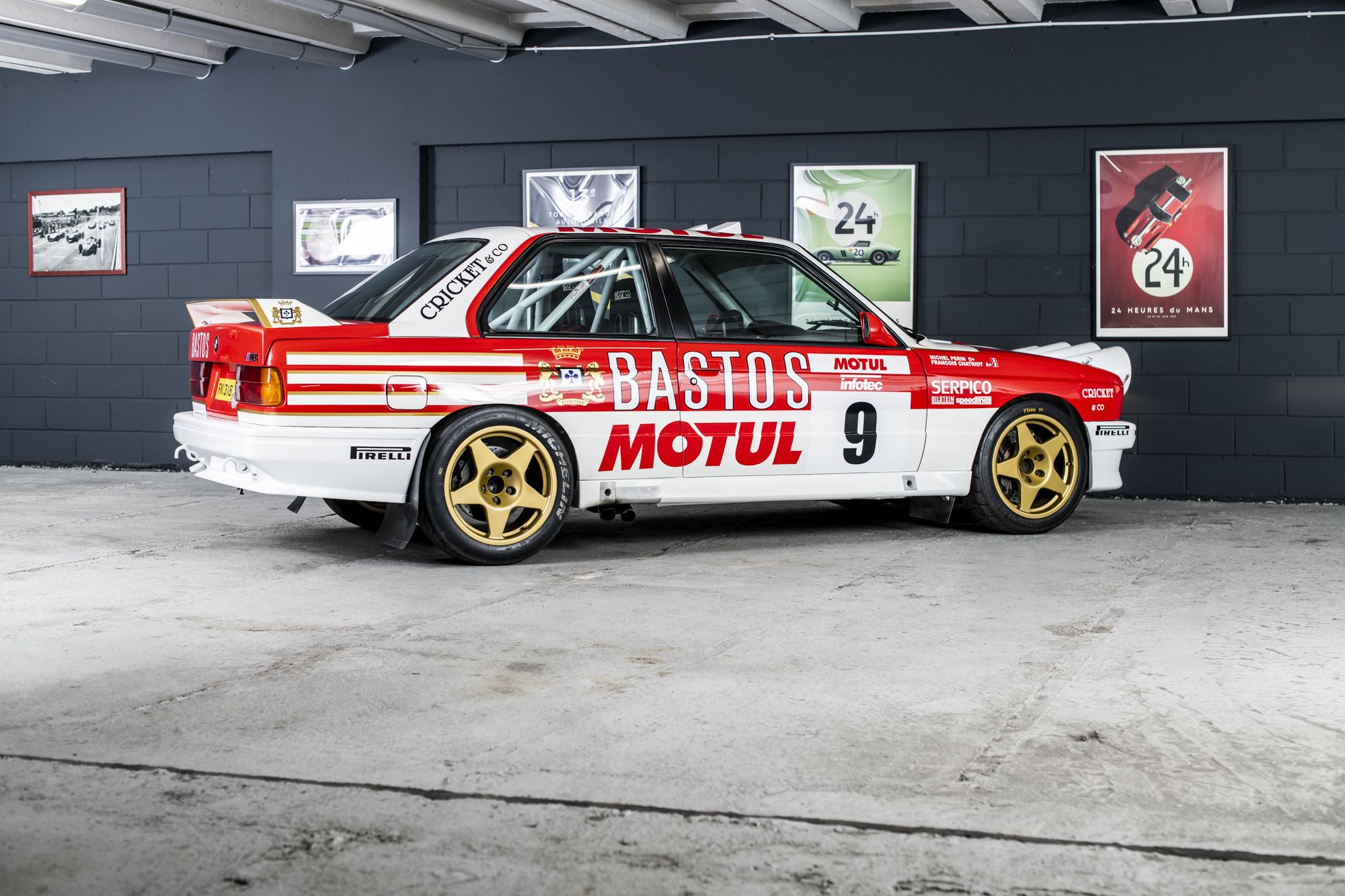 1988 BMW M3 RALLYE PRODRIVE ex tour De Corse, foto 5