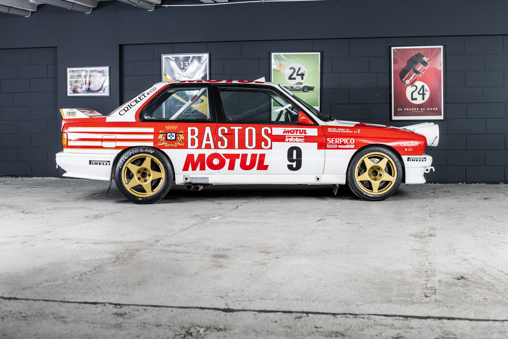 1988 BMW M3 RALLYE PRODRIVE ex tour De Corse, foto 6
