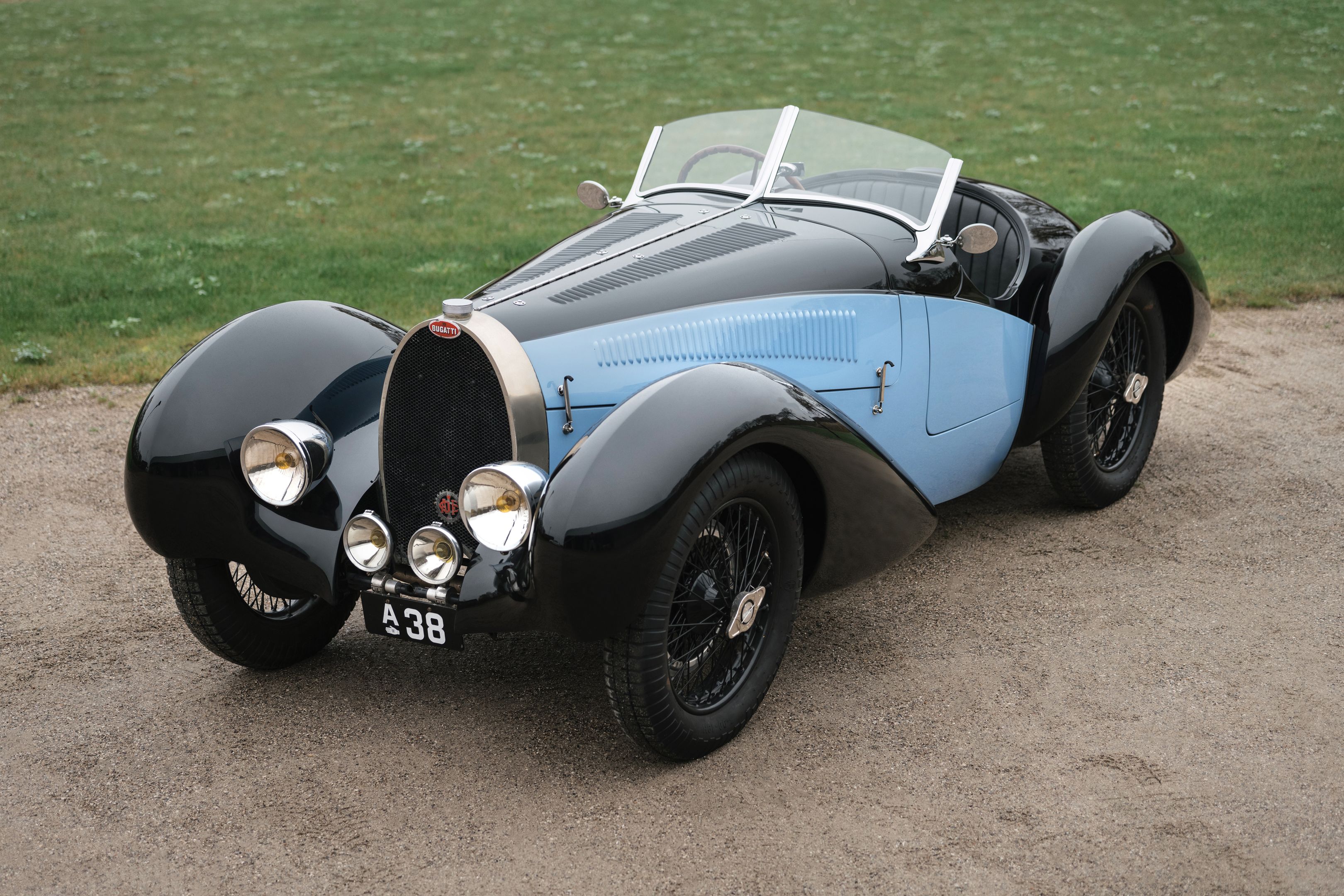 1927 Bugatti Type 38A with unique French coach build body, foto 12
