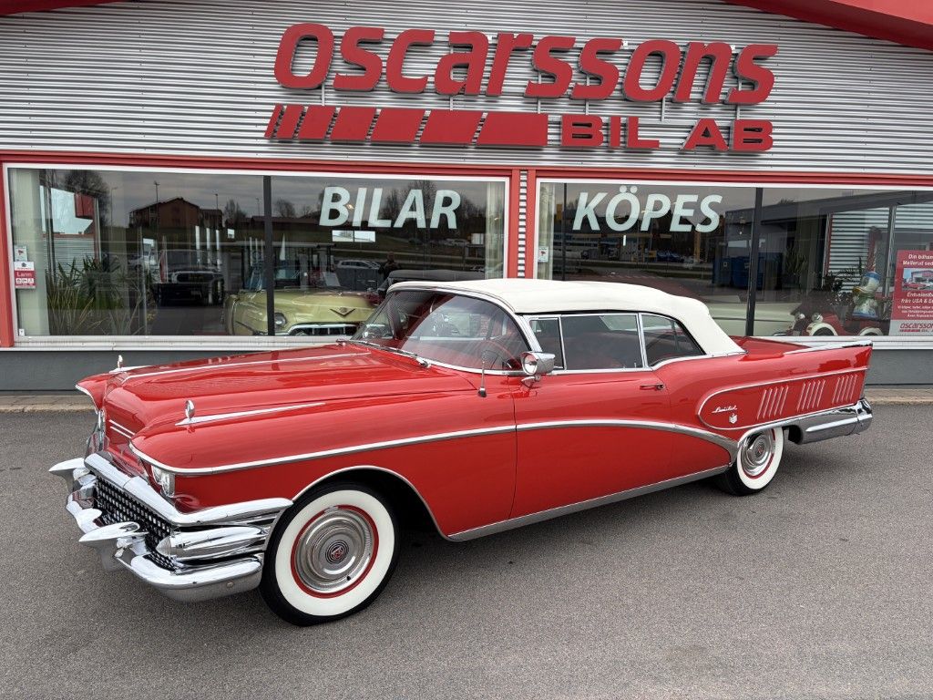 1958 Buick Limited Convertible. 1 of 839 ex. Restored car., foto 1