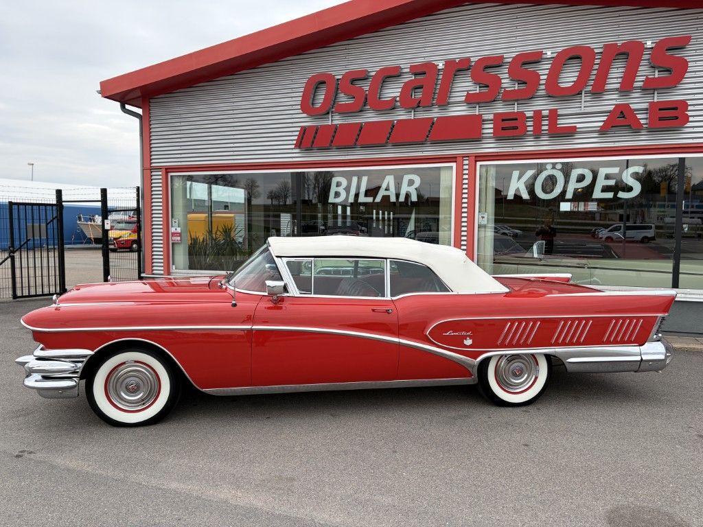 1958 Buick Limited Convertible. 1 of 839 ex. Restored car., foto 2