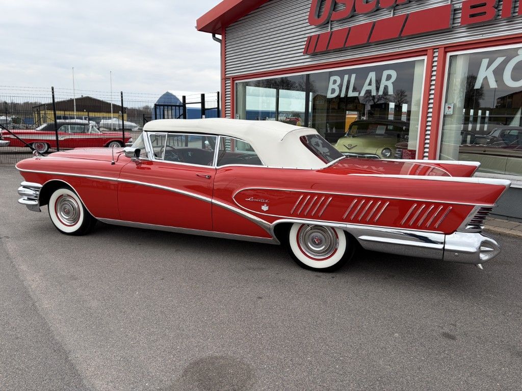 1958 Buick Limited Convertible. 1 of 839 ex. Restored car., foto 3