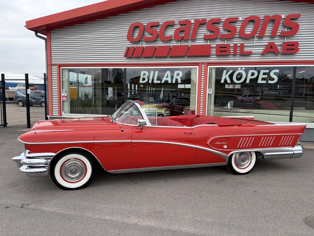 1958 Buick Limited Convertible. 1 of 839 ex. Restored car., foto 4