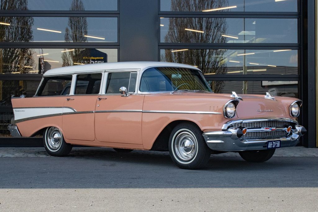 1957 Chevrolet 210 Bel Air Gerestaureerd, foto 1