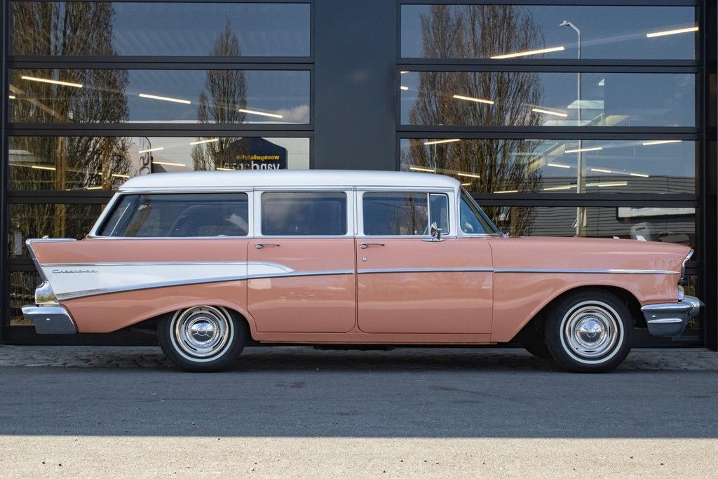 1957 Chevrolet 210 Bel Air Gerestaureerd, foto 5