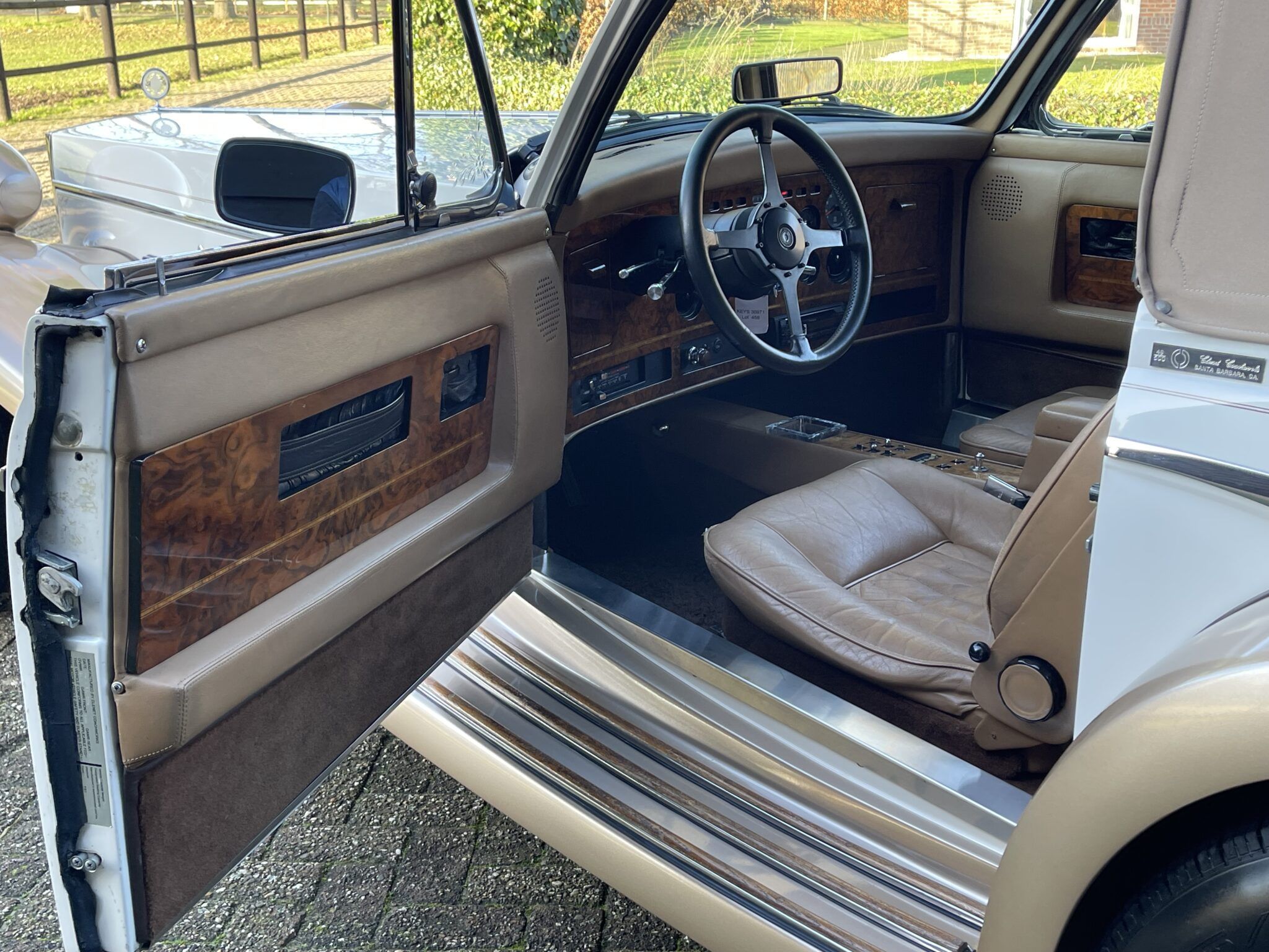 Clenet Series III Asha Roadster with only 21k miles from new, foto 7