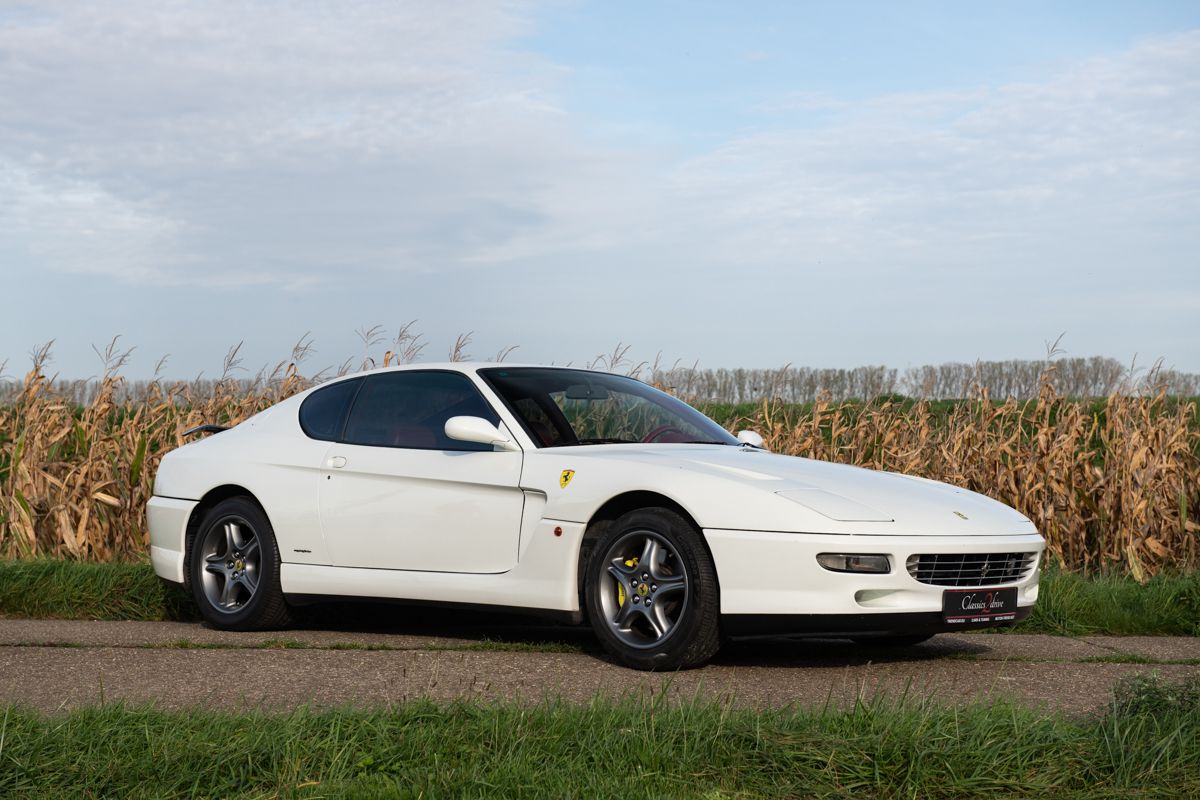 Very beautiful Ferrari 456 GTA from 1997 in white, foto 1