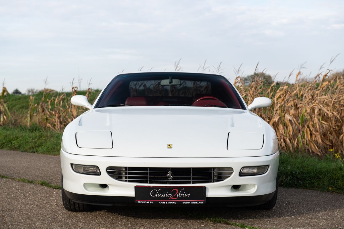 Very beautiful Ferrari 456 GTA from 1997 in white, foto 12