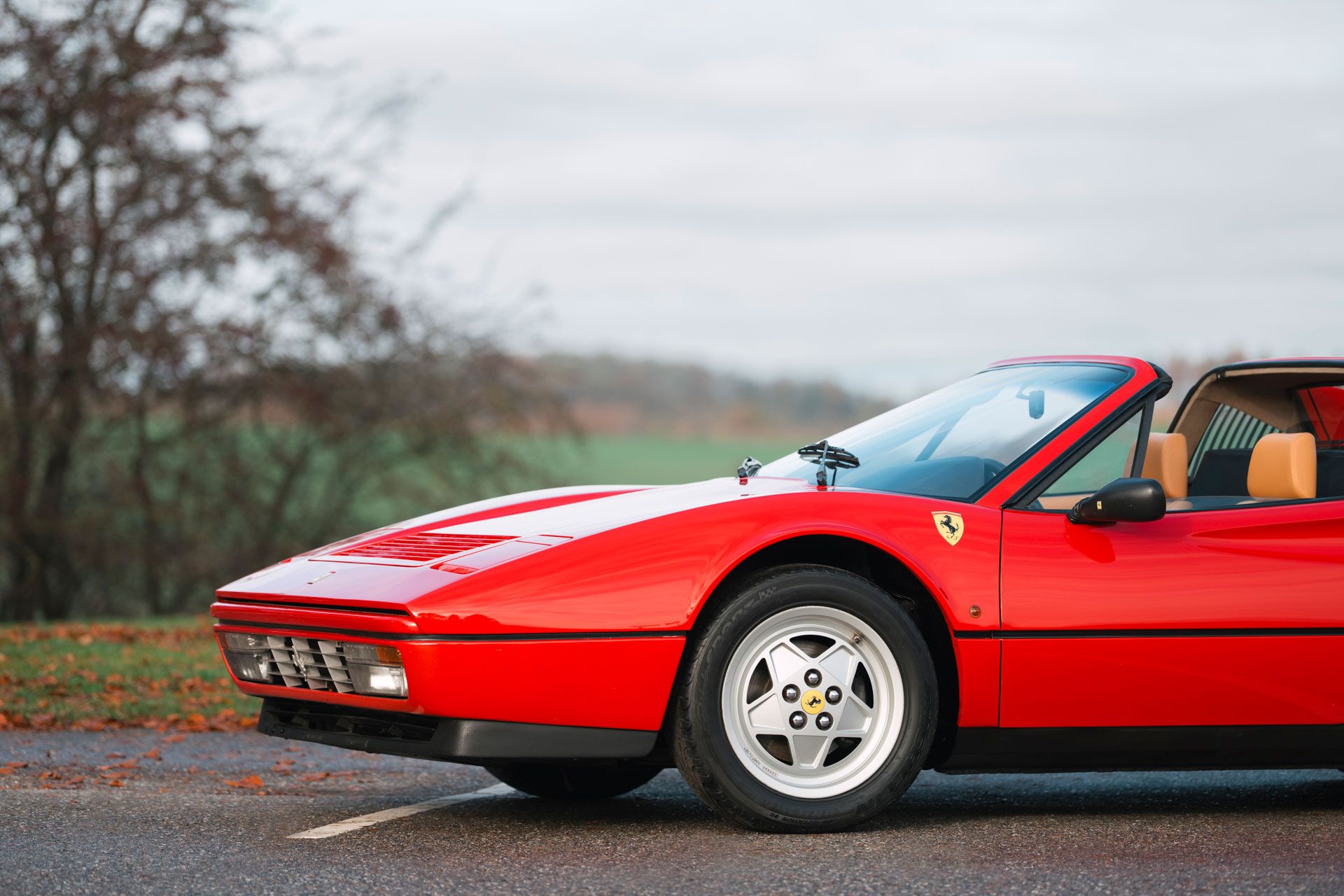 1989 Ferrari 328 GTS. 49.651 KM. Major service w. new belts, foto 4