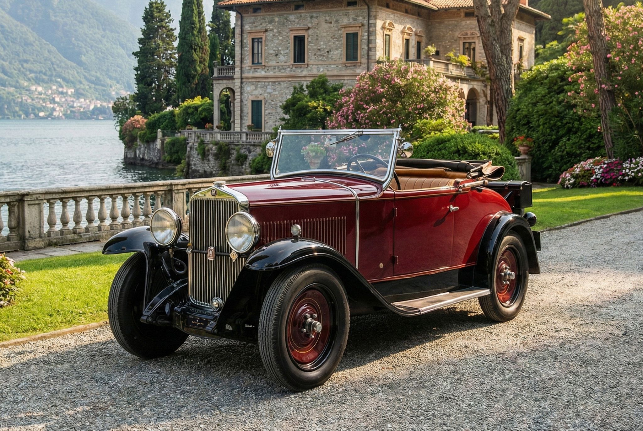 1932 Fiat 514 Spider CANDIDABILE 1000 MIGLIA, foto 1
