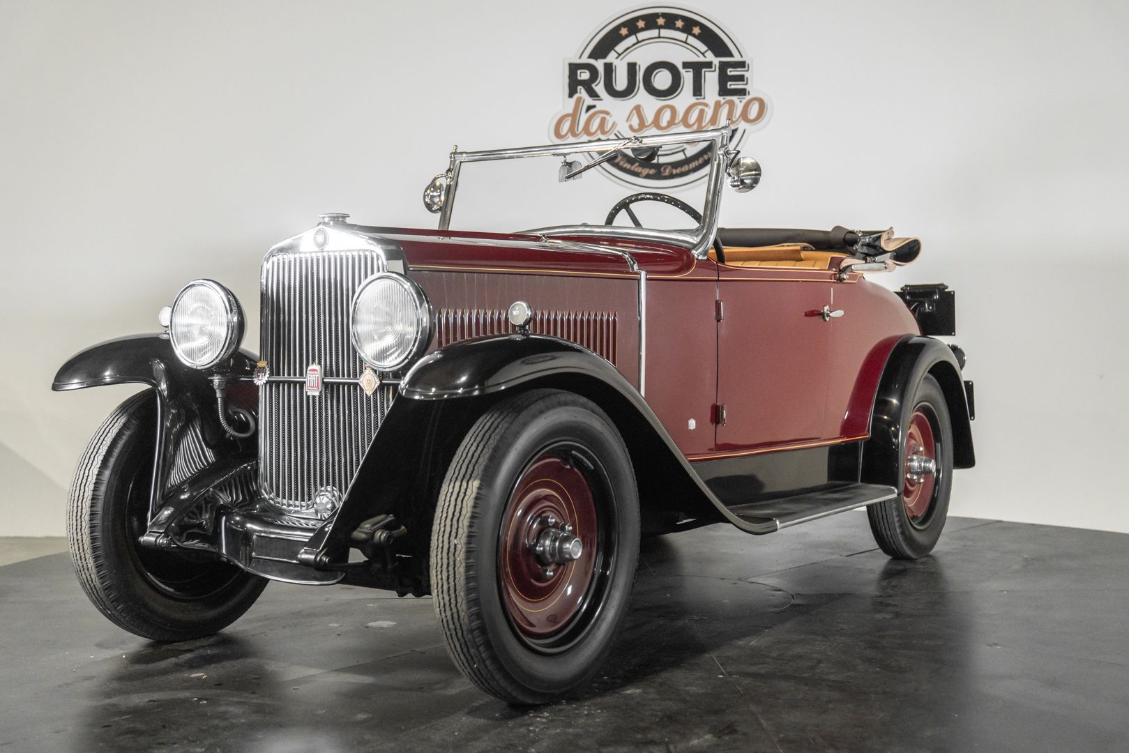1932 Fiat 514 Spider CANDIDABILE 1000 MIGLIA, foto 4