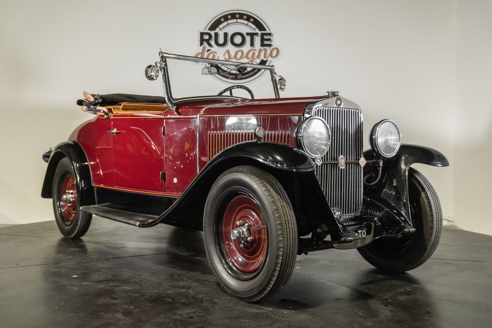 1932 Fiat 514 Spider CANDIDABILE 1000 MIGLIA, foto 3