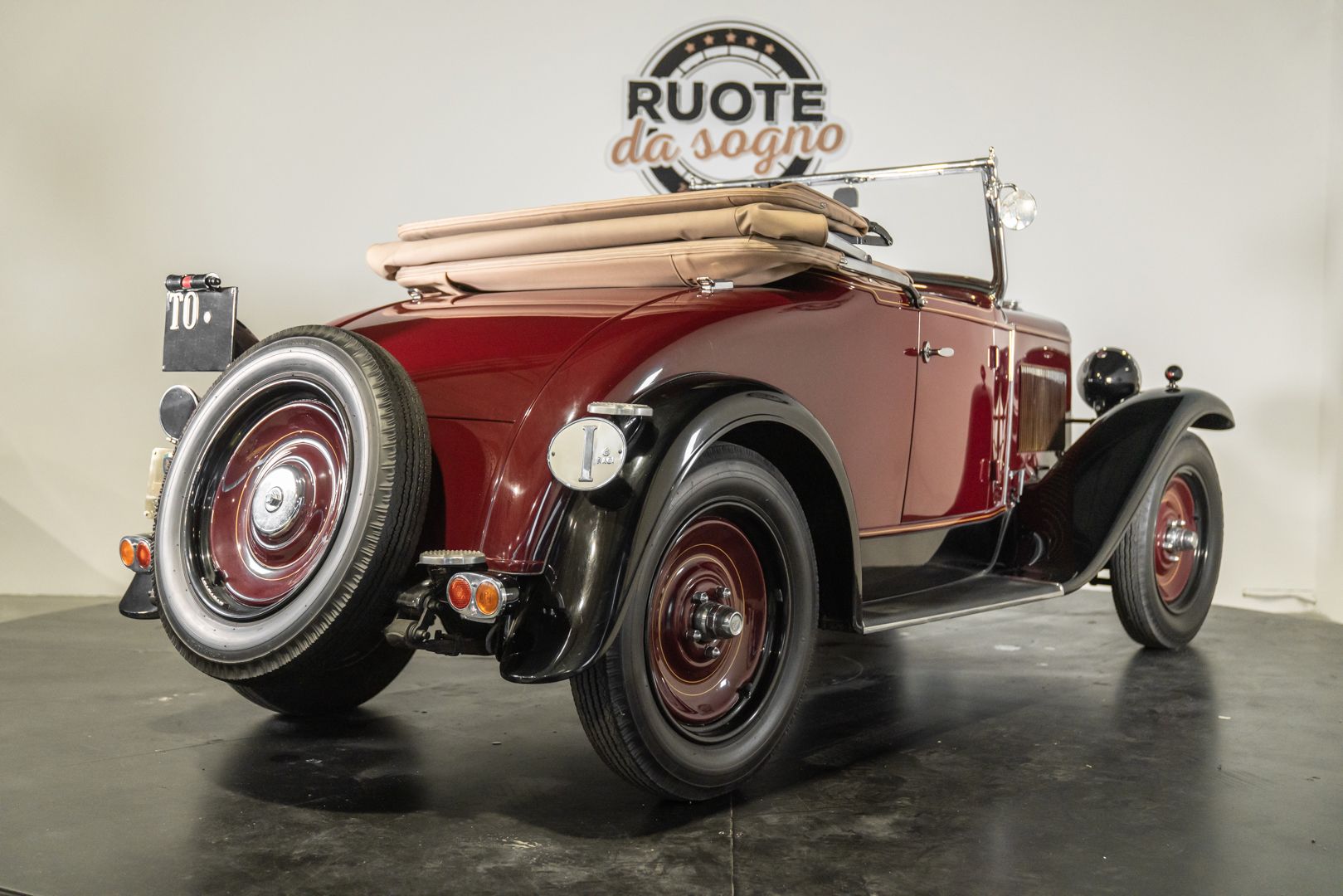 1932 Fiat 514 Spider CANDIDABILE 1000 MIGLIA, foto 2