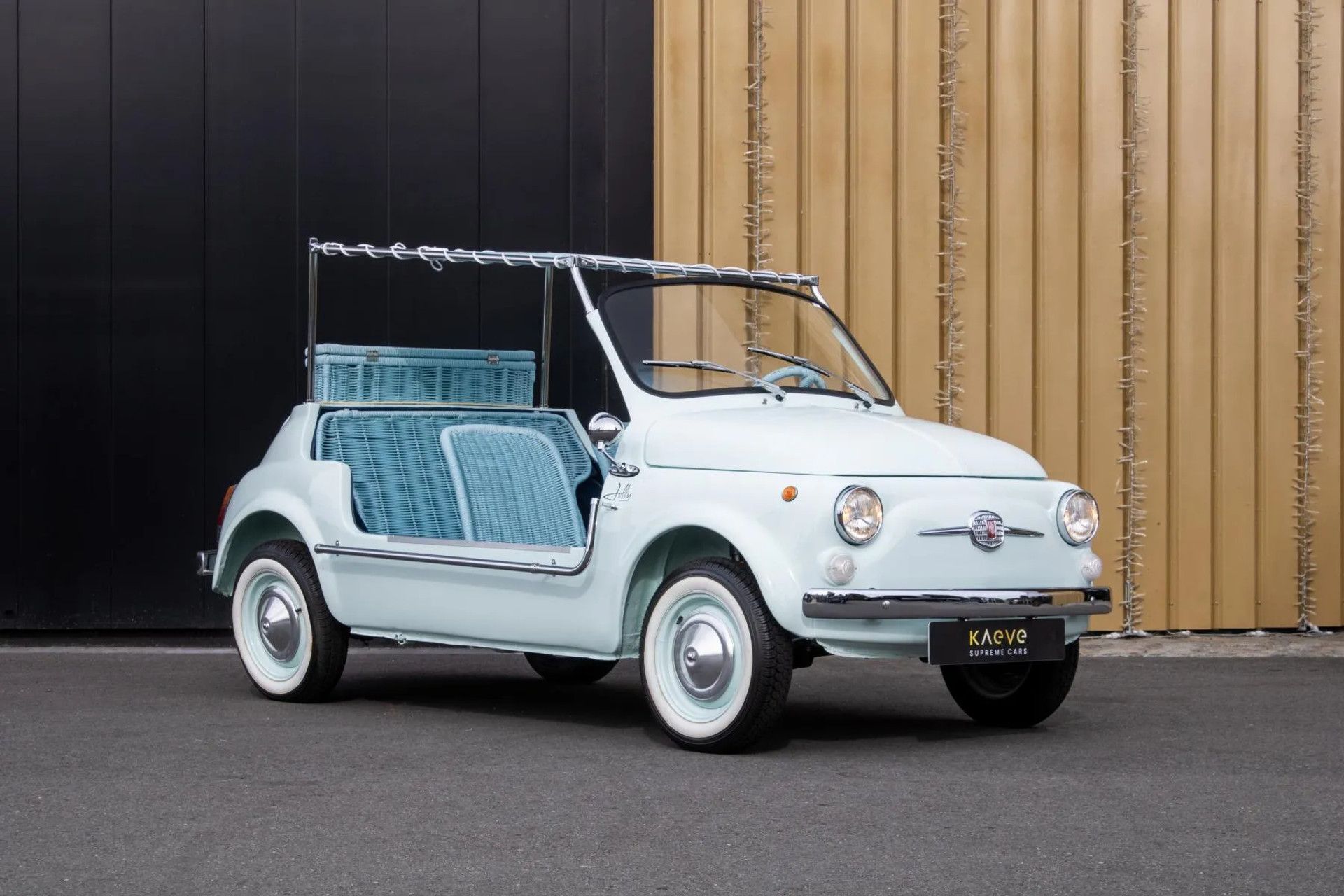 1976 Fiat 500 Jolly (riet, strandauto, Italiaans), foto 1