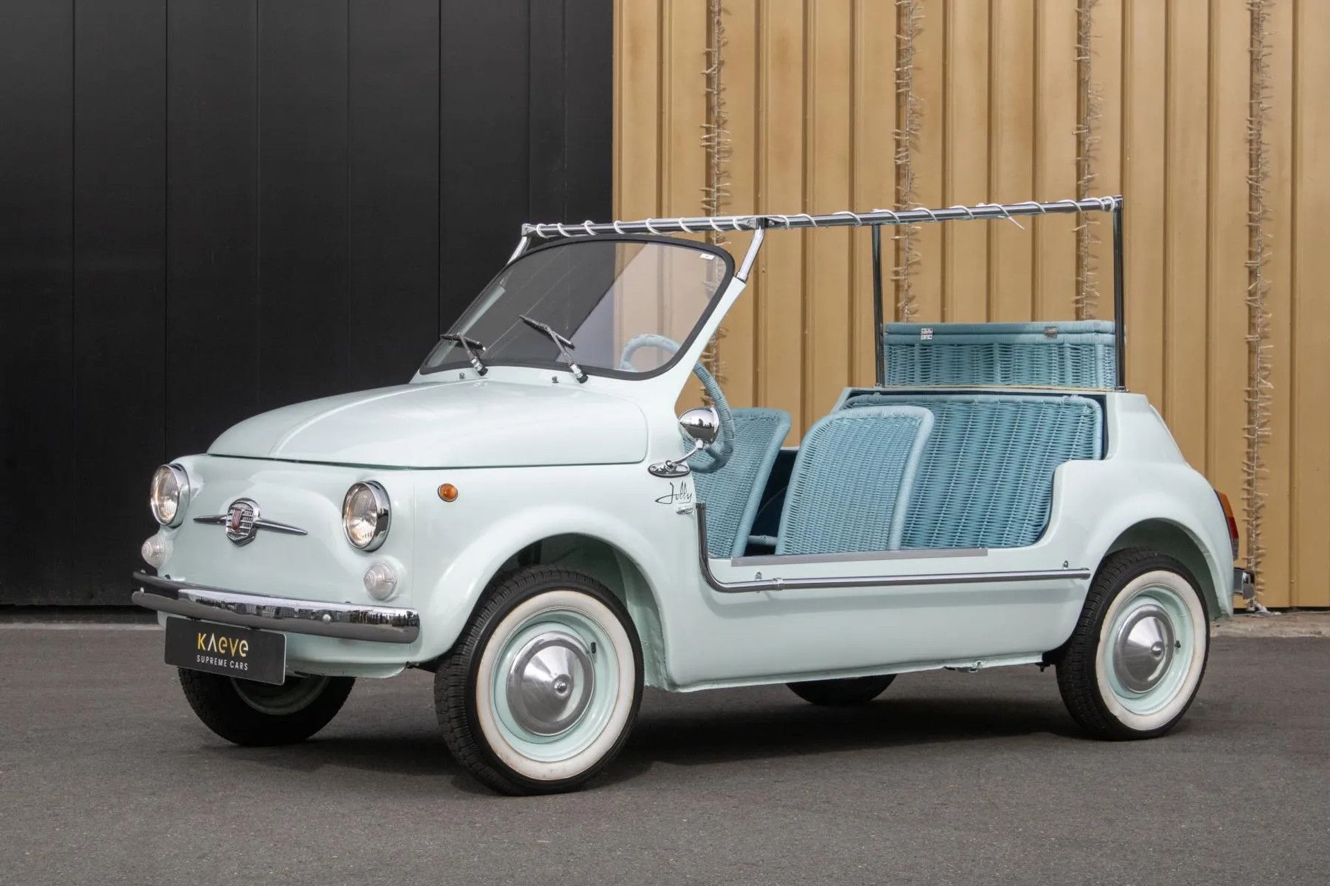 1976 Fiat 500 Jolly (riet, strandauto, Italiaans), foto 2