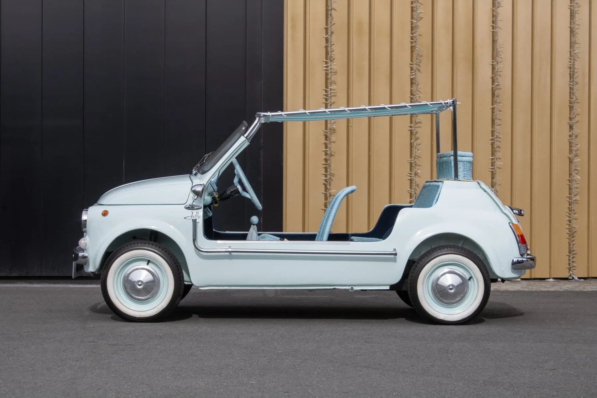 1976 Fiat 500 Jolly (riet, strandauto, Italiaans), foto 5