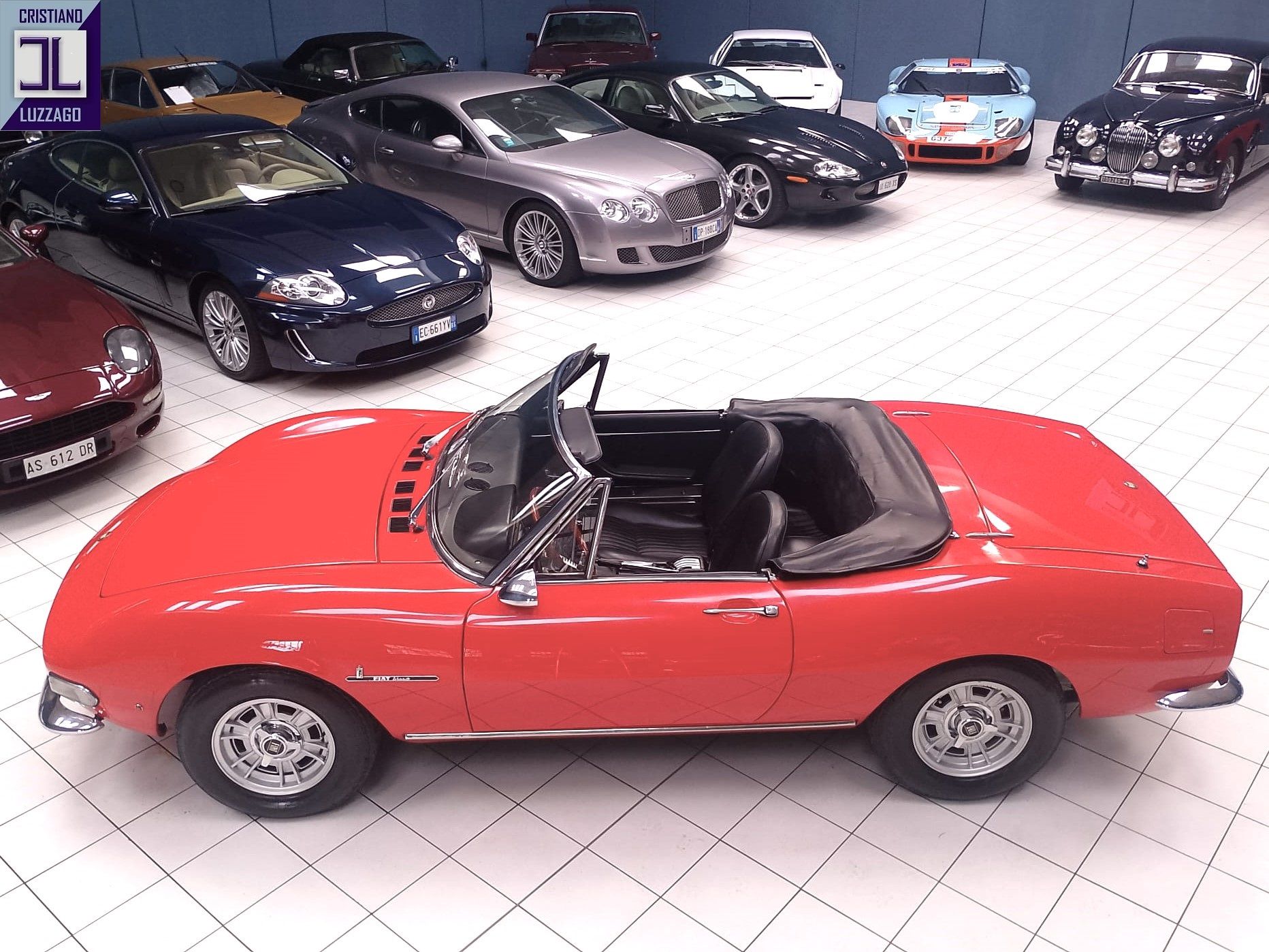 1968 Fiat Dino Spider 2000 (1966 - 1969) Spider Convertible, foto 4