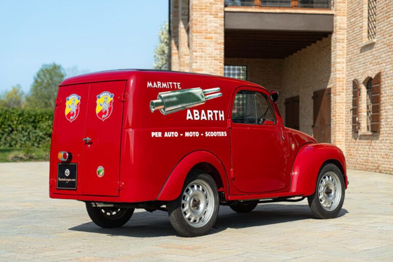 1950 FIAT 500 C TOPOLINO FURGONE ASSISTENZA ABARTH - FIA0048, foto 6