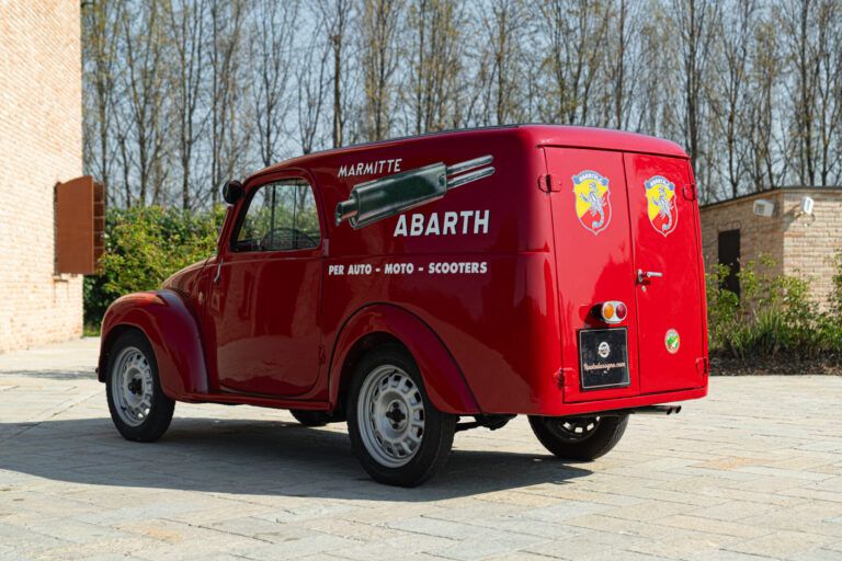 1950 FIAT 500 C TOPOLINO FURGONE ASSISTENZA ABARTH - FIA0048, foto 7