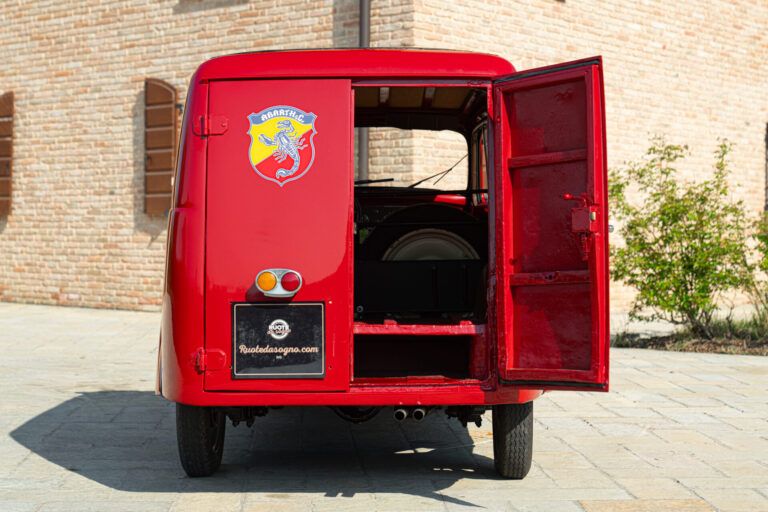 1950 FIAT 500 C TOPOLINO FURGONE ASSISTENZA ABARTH - FIA0048, foto 9