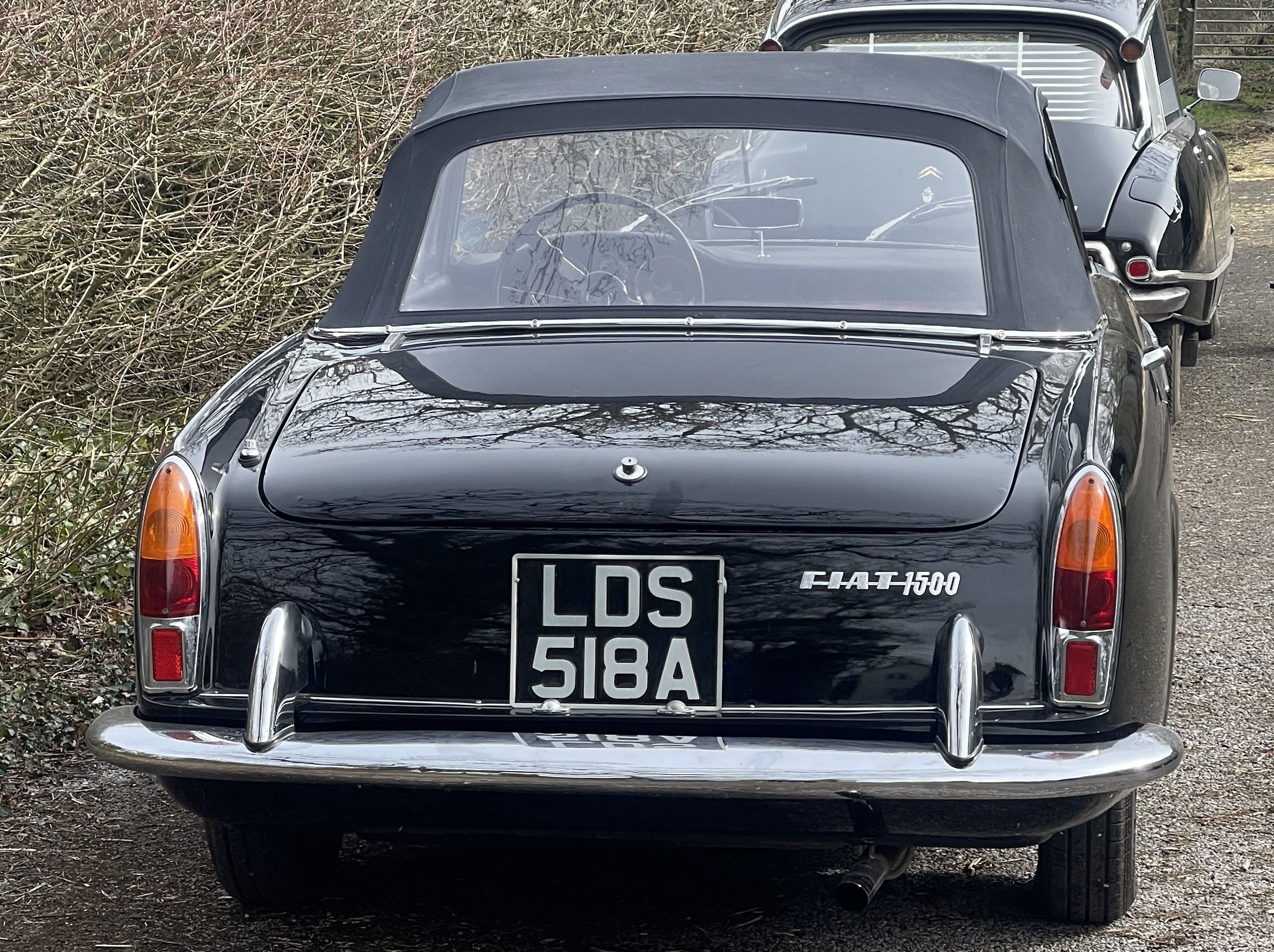 1963 Fiat 1500 Cabriolet - LHD, foto 6