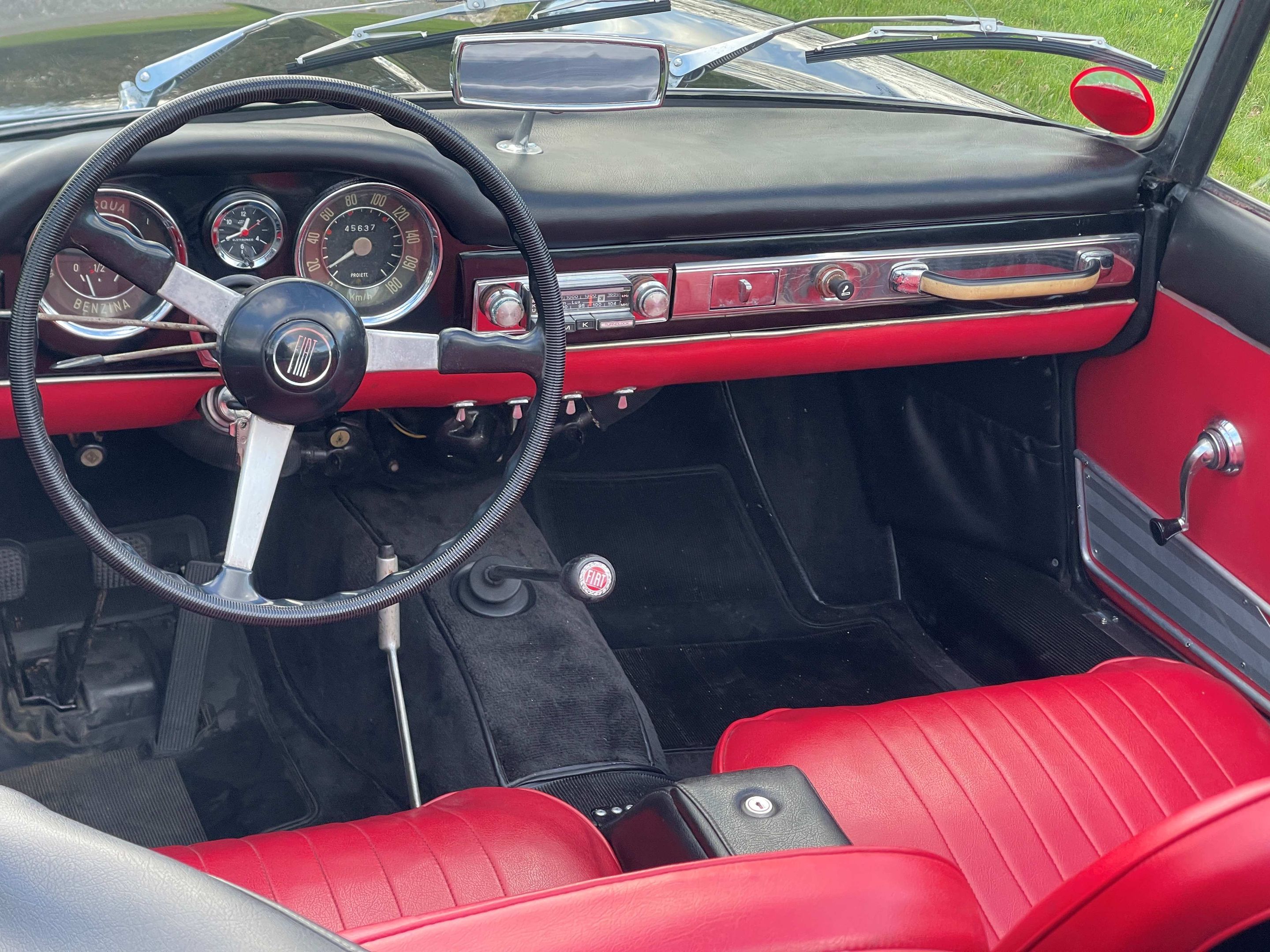 1963 Fiat 1500 Cabriolet - LHD, foto 9