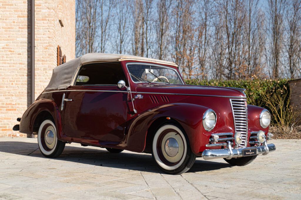 1947 FIAT 1100 CABRIOLET CARROZZERIE SPECIALI, foto 2