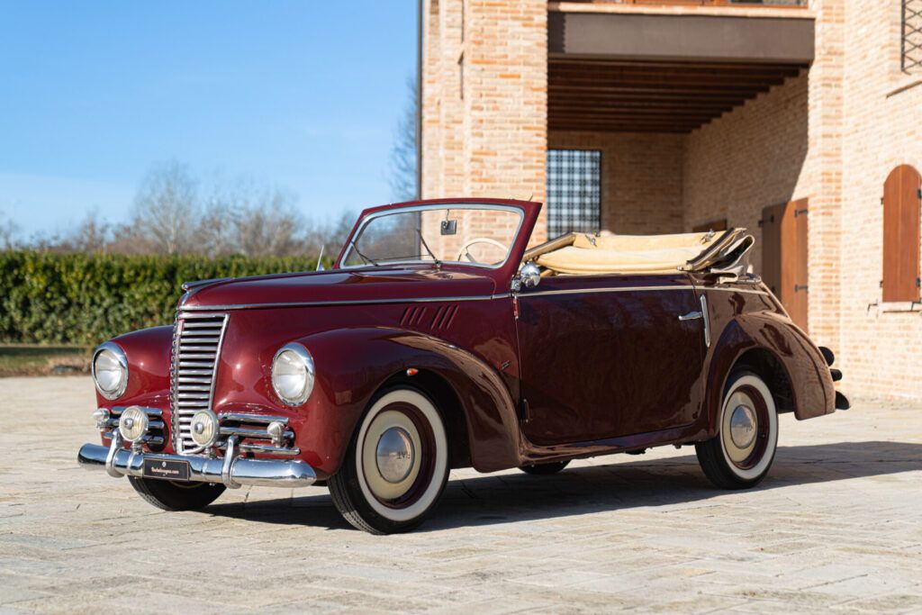 1947 FIAT 1100 CABRIOLET CARROZZERIE SPECIALI, foto 3