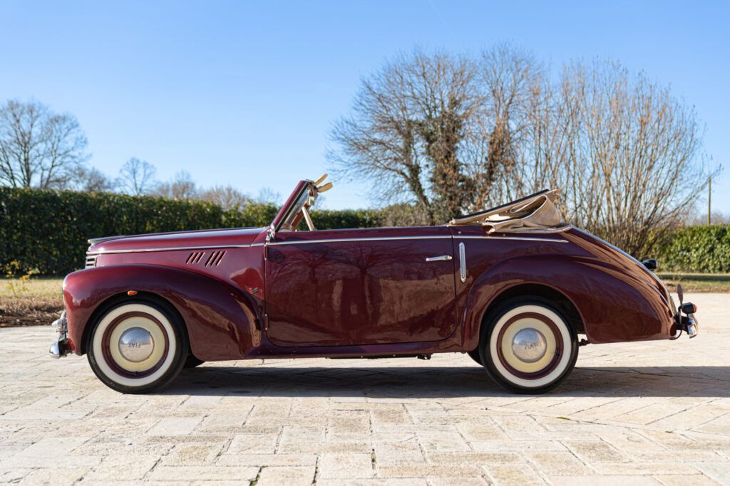 1947 FIAT 1100 CABRIOLET CARROZZERIE SPECIALI, foto 6