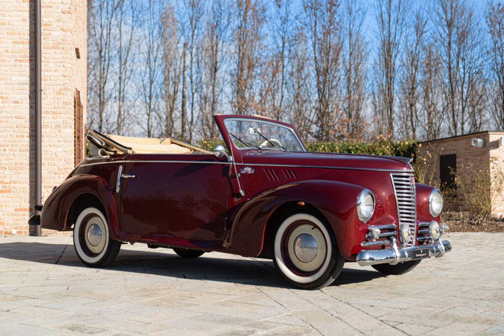 1947 FIAT 1100 CABRIOLET CARROZZERIE SPECIALI, foto 7