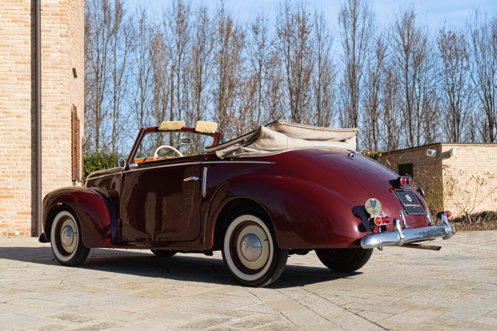 1947 FIAT 1100 CABRIOLET CARROZZERIE SPECIALI, foto 9