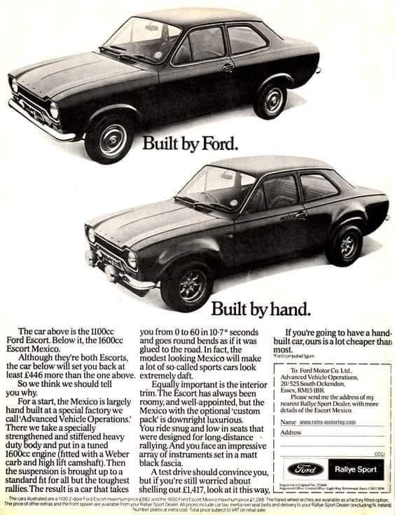 Ford Escort Mexico AVO - Twin Cam engine, foto 9