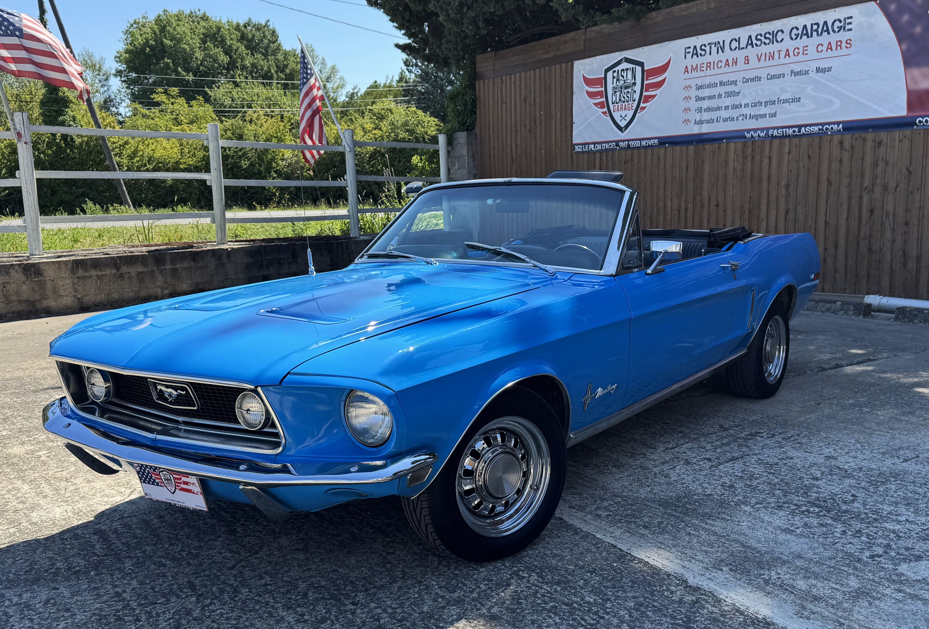 1968 Ford Mustang 1st Gen (1968) (1968 - 1968) Convertible, foto 1