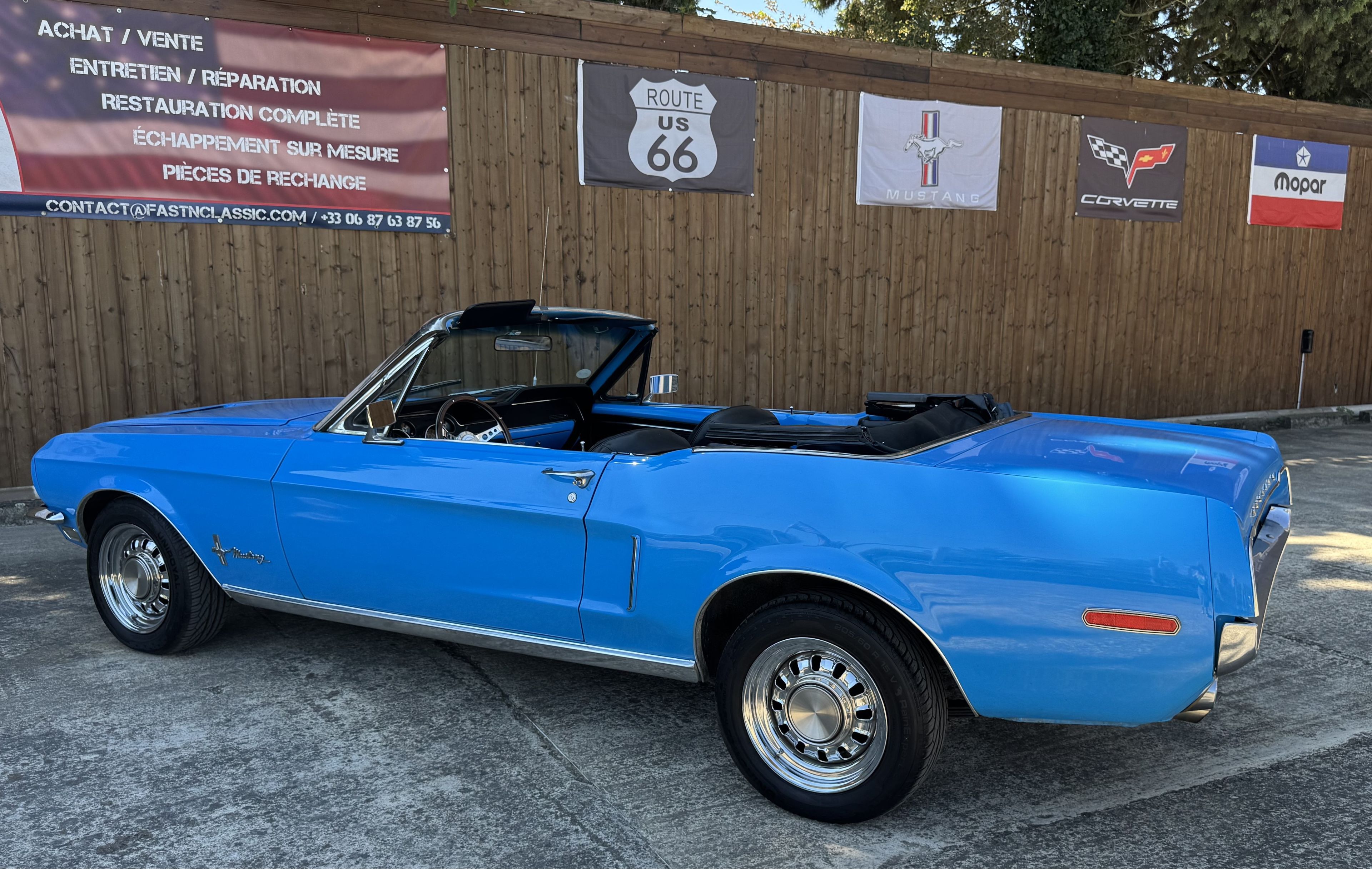 1968 Ford Mustang 1st Gen (1968) (1968 - 1968) Convertible, foto 4