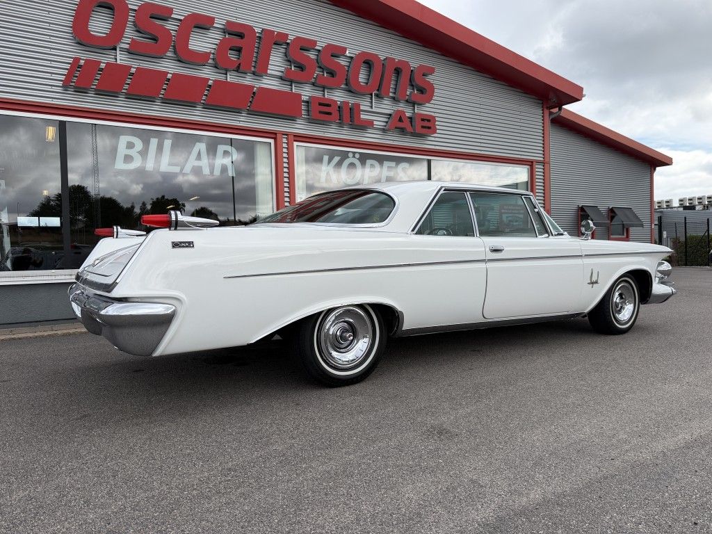 1962 Imperial Crown Coupe. 1 of 1010 ex. V8. Aut. PS. PB, foto 3