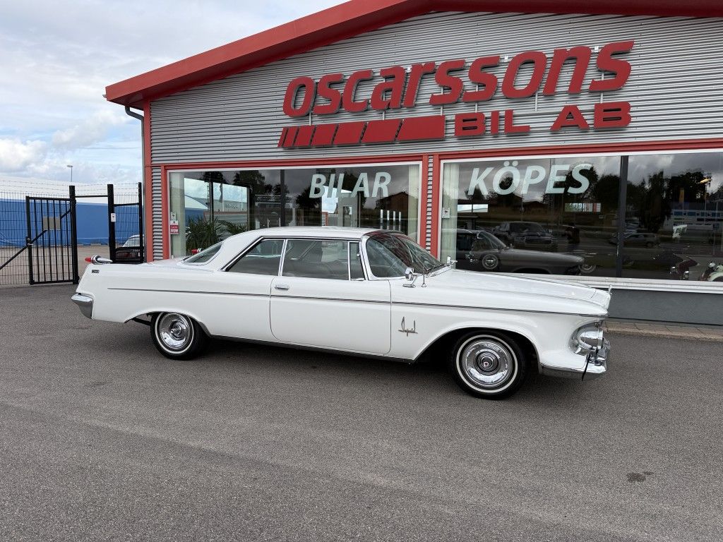 1962 Imperial Crown Coupe. 1 of 1010 ex. V8. Aut. PS. PB, foto 5