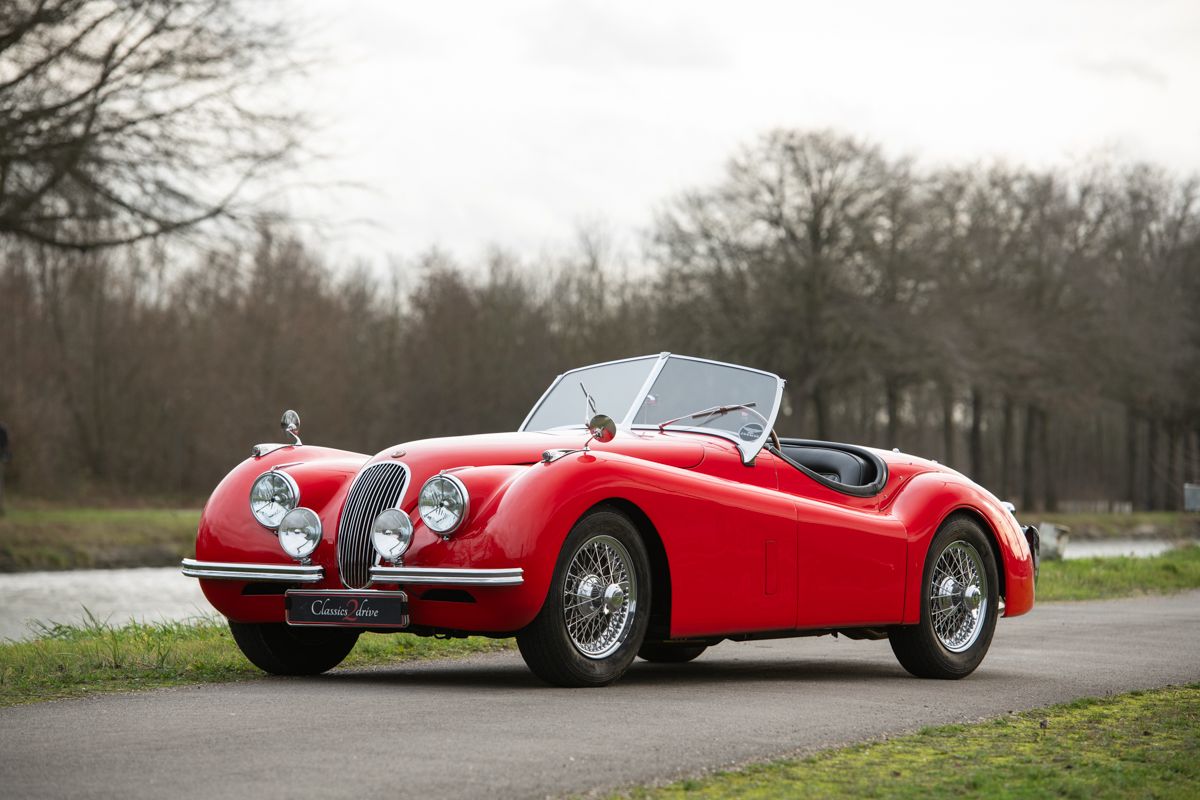 Fabulous Jaguar XK 120 Open-two-seater from 1951, foto 12