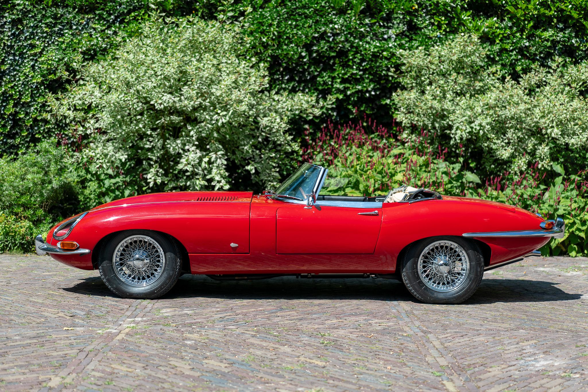 1961 Jaguar E-Type Series 1 Flatfloor OBL, foto 1