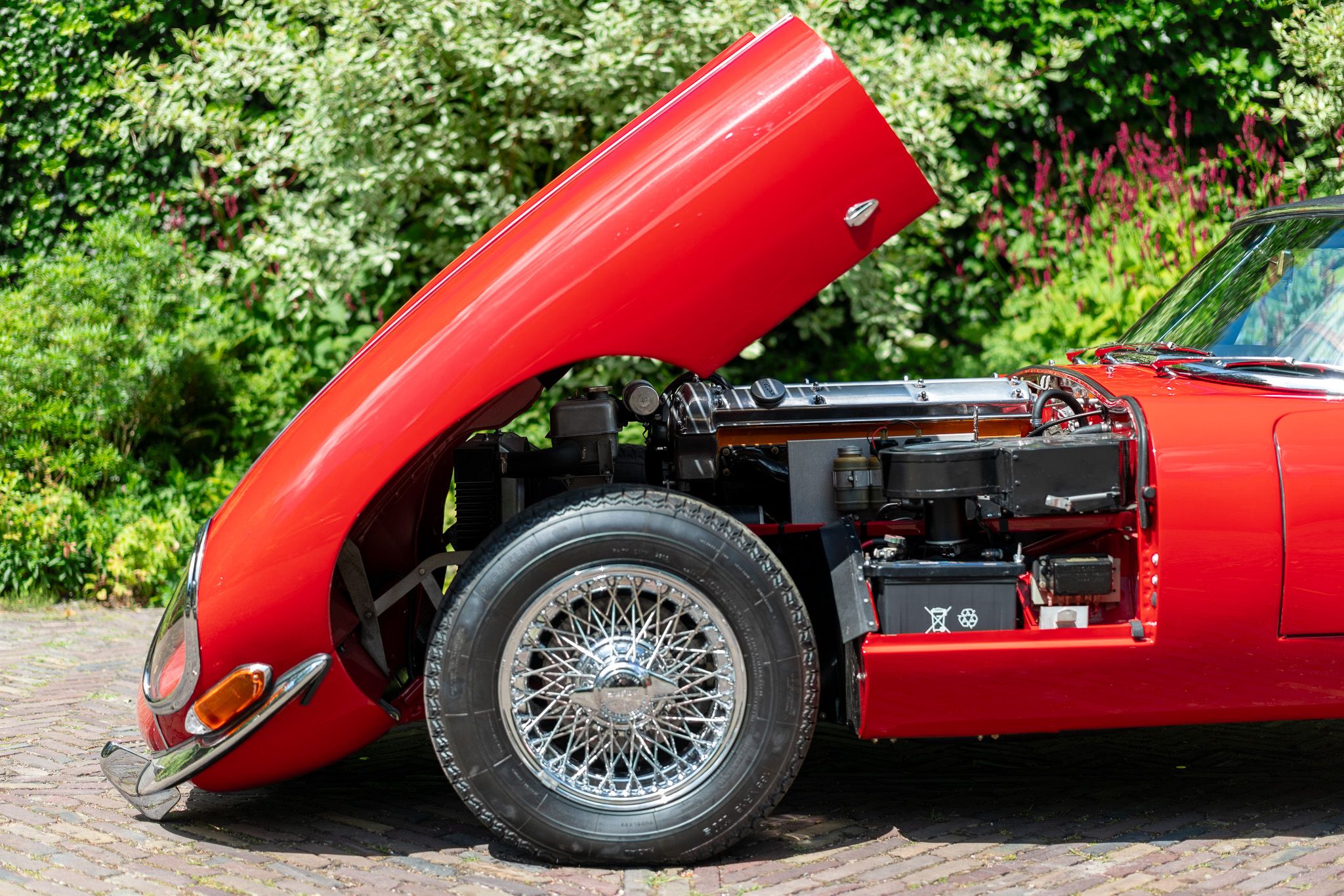 1961 Jaguar E-Type Series 1 Flatfloor OBL, foto 3