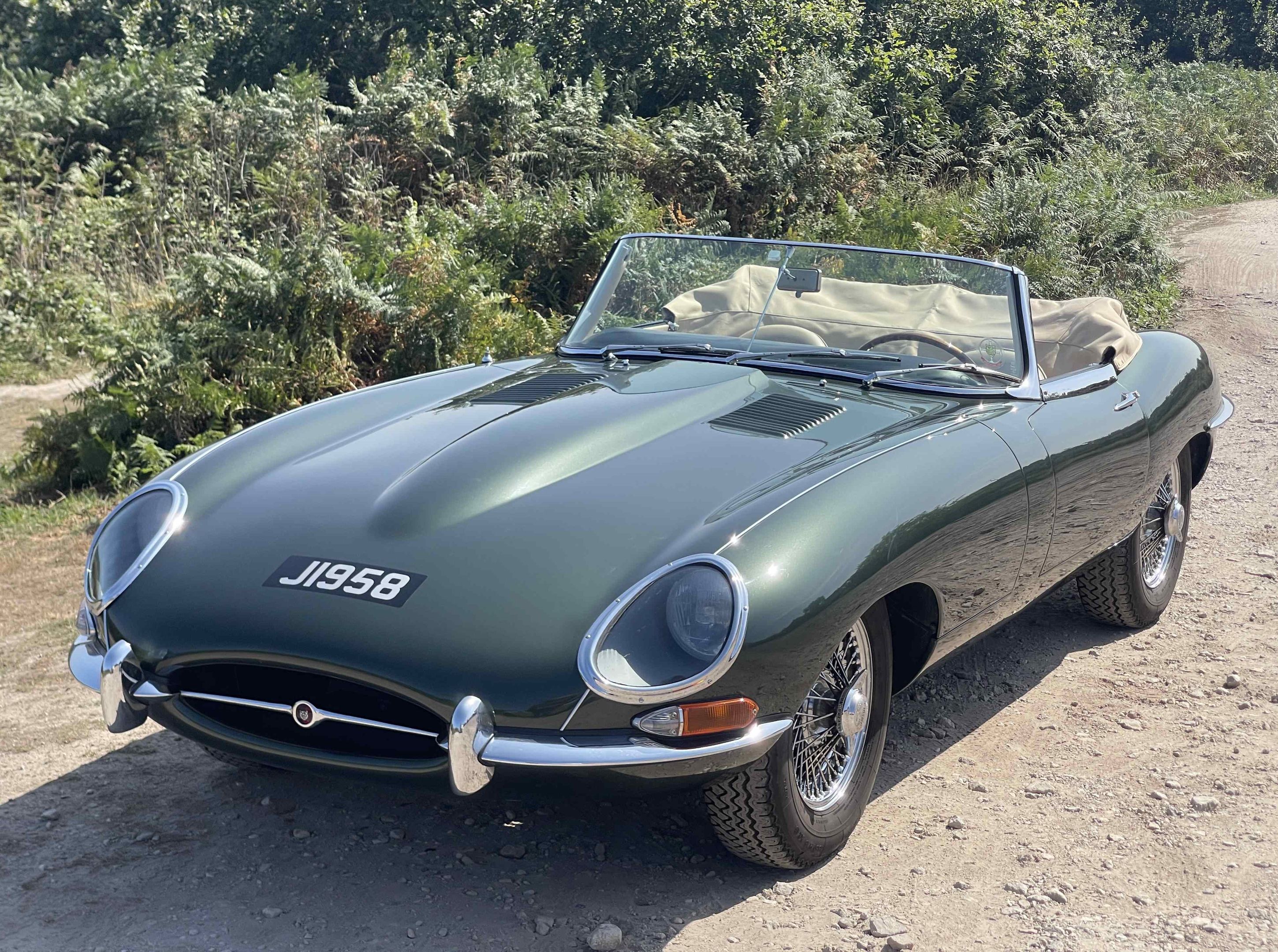 Jaguar E Type S1 3.8 Roadster - LHD, foto 1