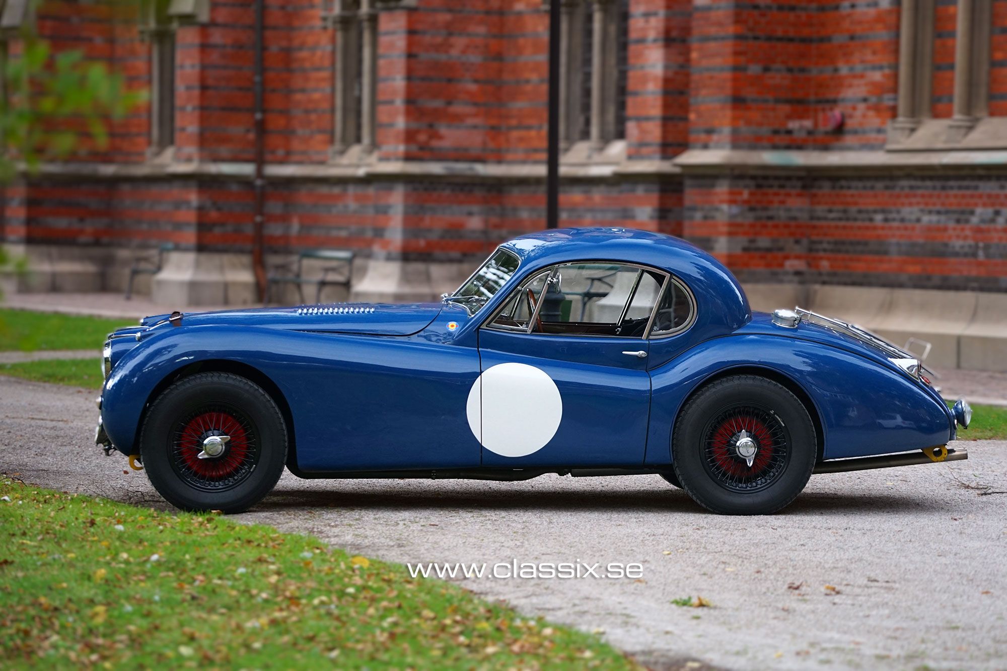 Jaguar XK120 Coupe for rally, 120l tank, Mille Miglia, foto 1