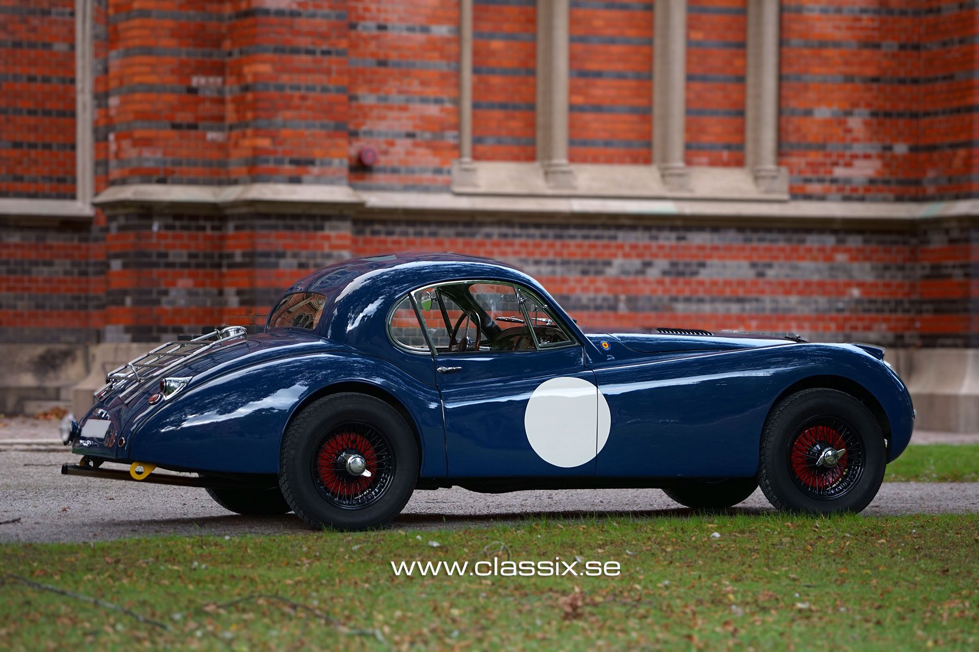 Jaguar XK120 Coupe for rally, 120l tank, Mille Miglia, foto 2